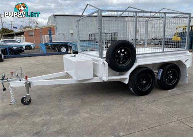 8x5 Tandem Caged Trailer