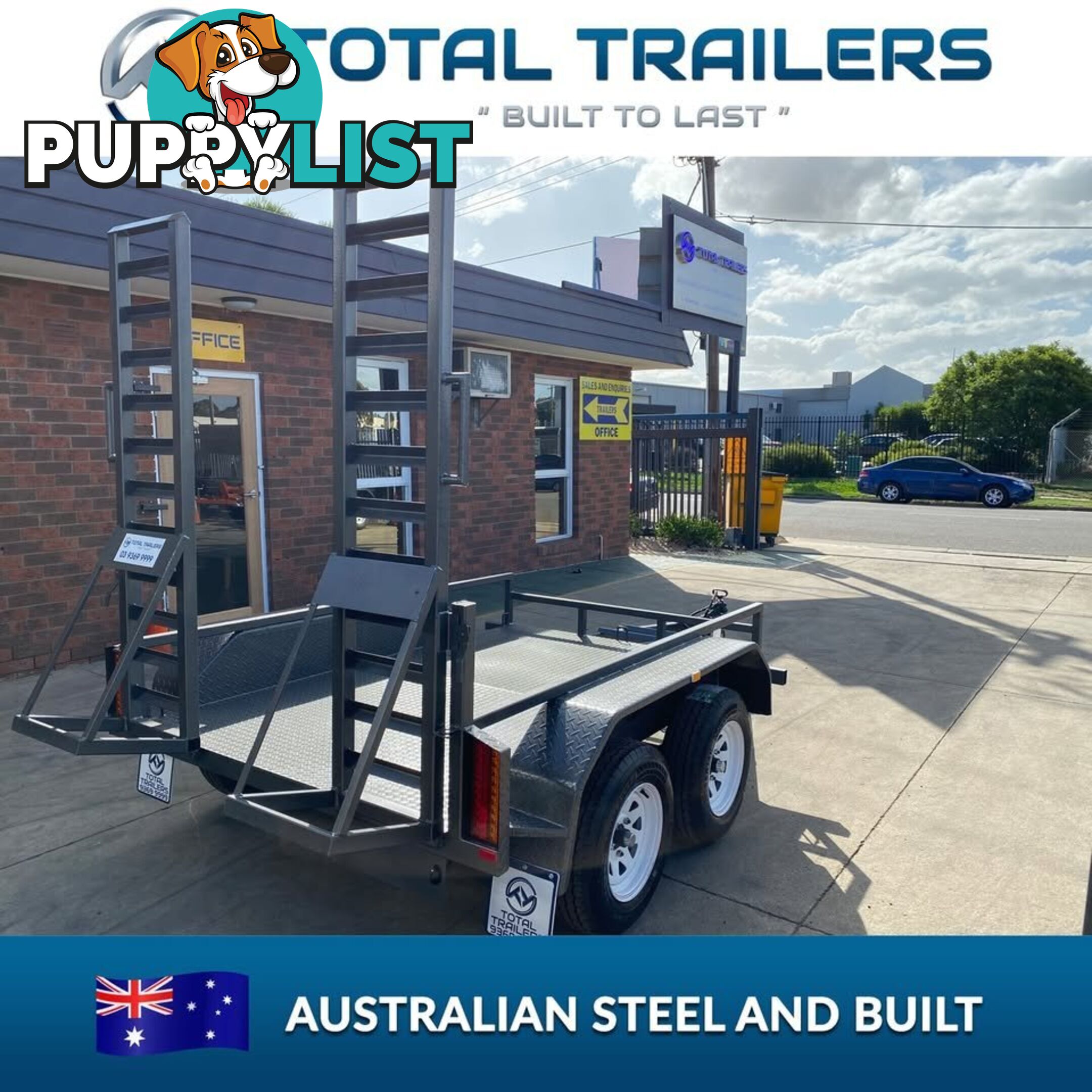 8x5 Australian Tandem Trailer 