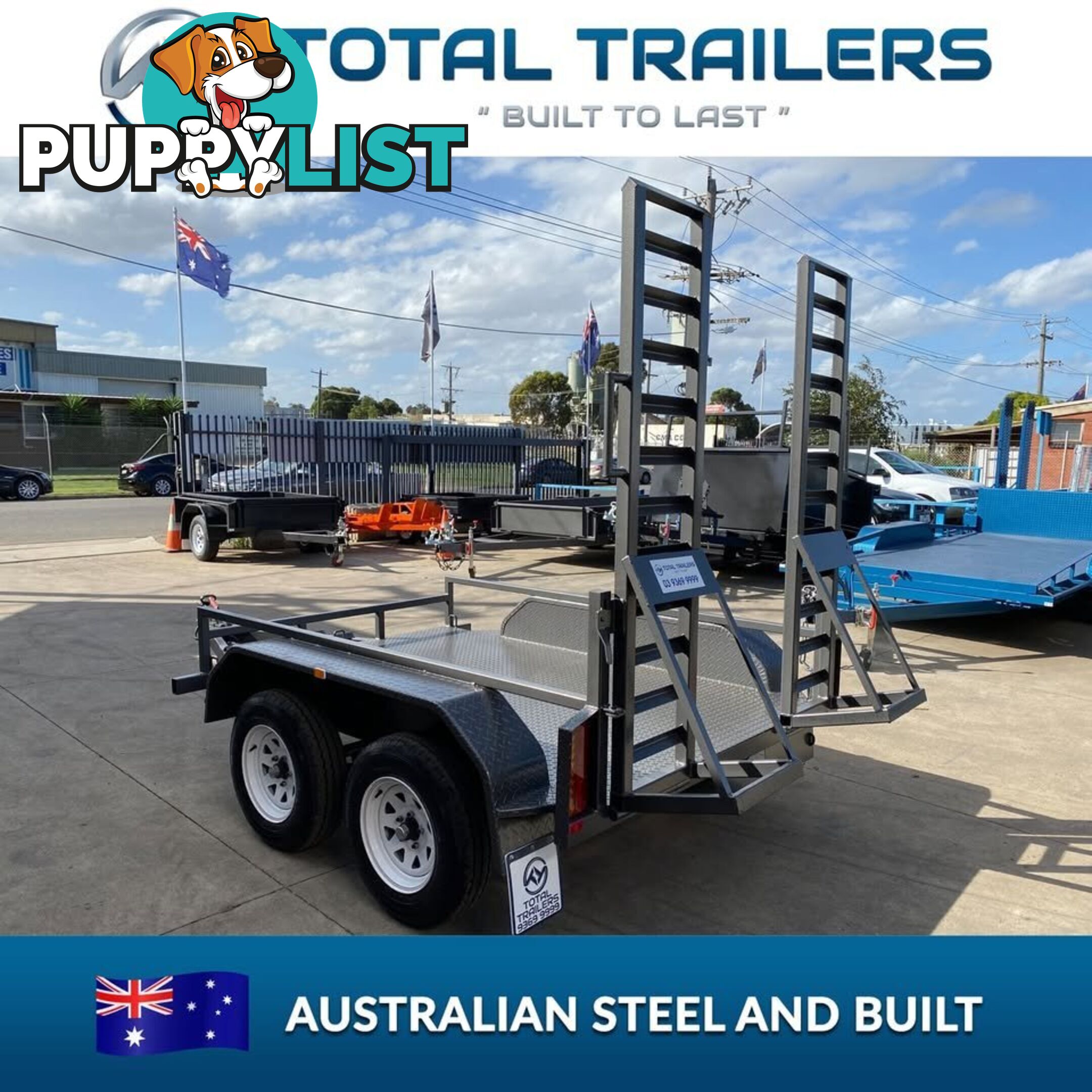 8x5 Australian Tandem Trailer 