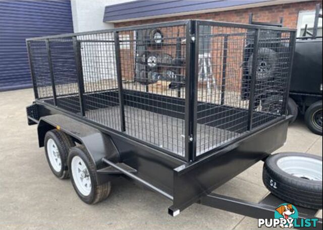 10x5 Tandem Trailer with Cage