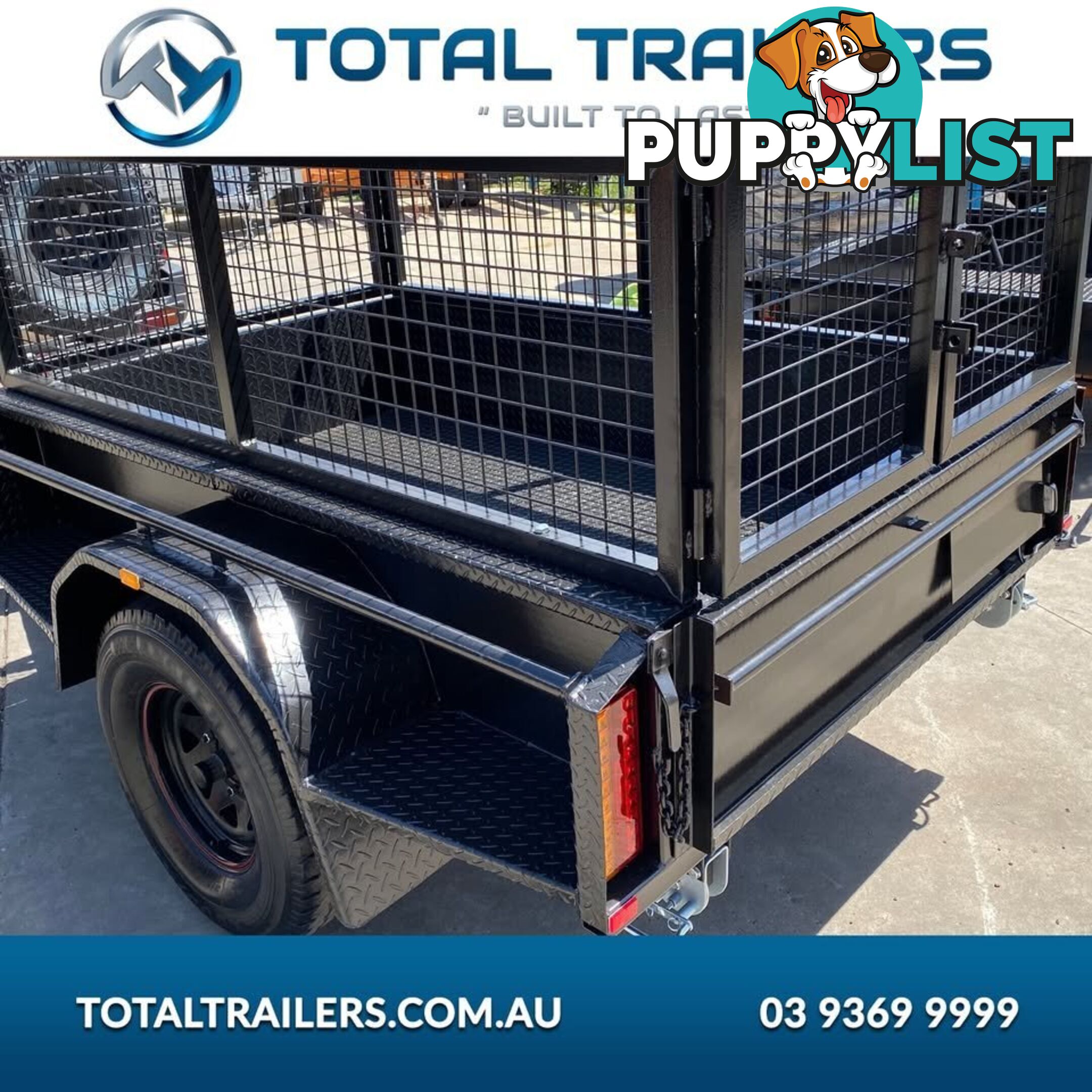 7x5 Off-road Trailer with Cage