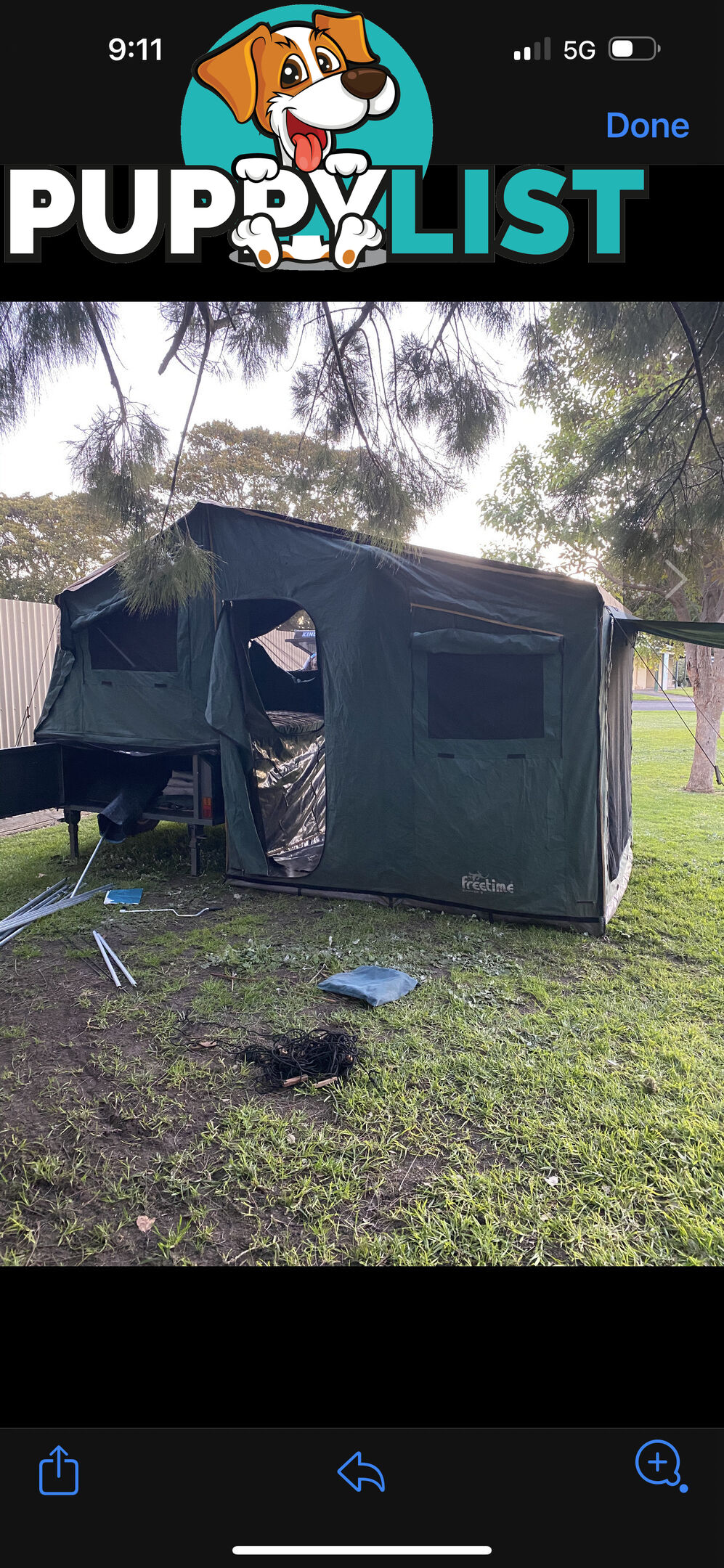 Camping trailer