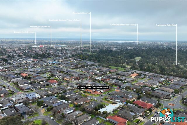 4 Derby Court CRANBOURNE NORTH VIC 3977
