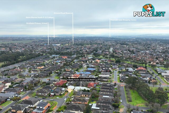 4 Derby Court CRANBOURNE NORTH VIC 3977