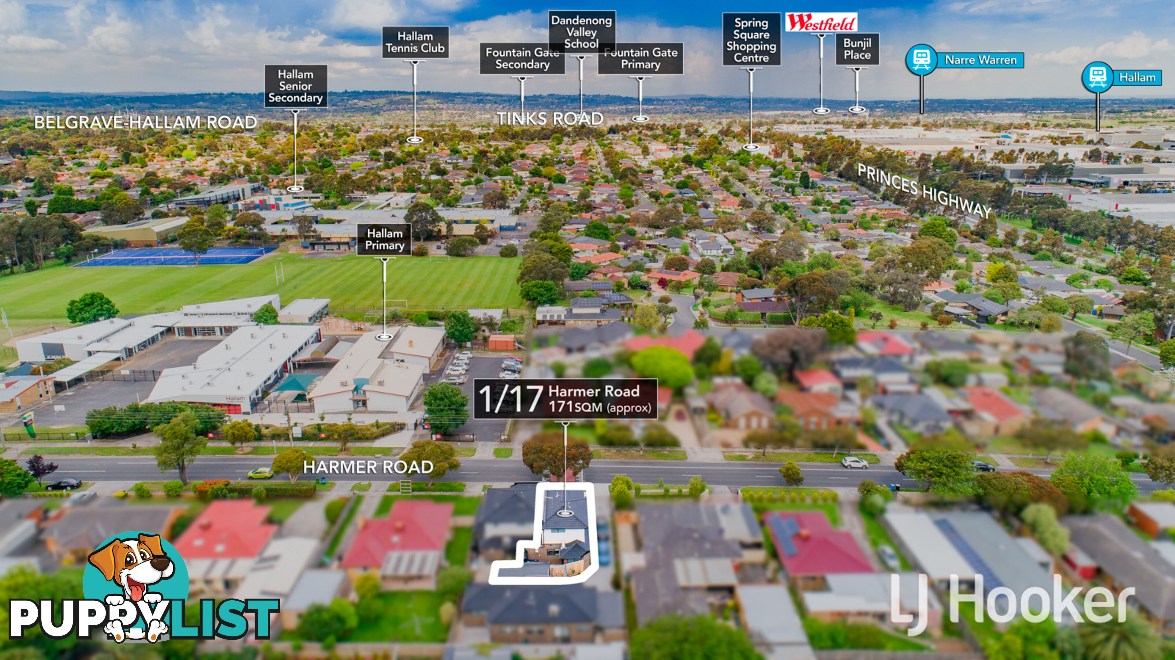 1/17 Harmer Road HALLAM VIC 3803