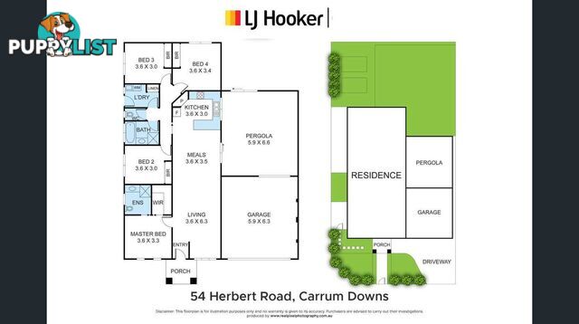 54 Herbert Road CARRUM DOWNS VIC 3201
