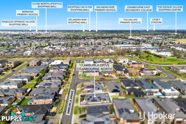 13 Amburla Drive CRANBOURNE NORTH VIC 3977