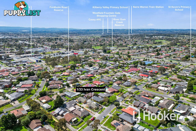 1/33 Ivan Crescent HAMPTON PARK VIC 3976