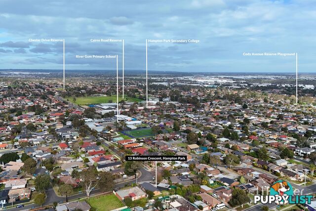 13 Robinson Crescent HAMPTON PARK VIC 3976