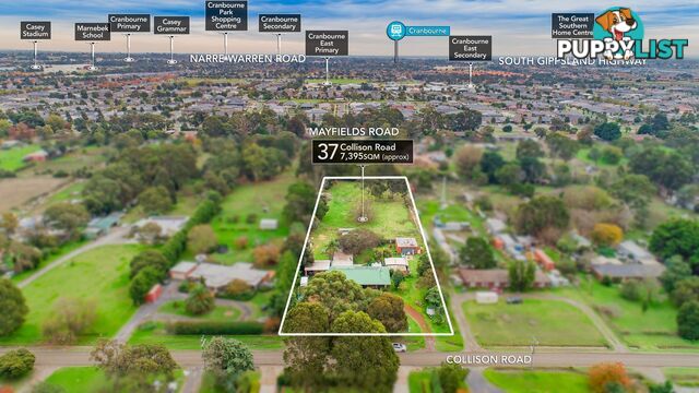 37 Collison Road CRANBOURNE EAST VIC 3977