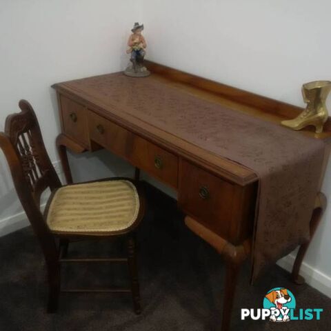 Dresser / Drawers / Desk, 3 Drawer $ 290. Vintage Chair $ 75