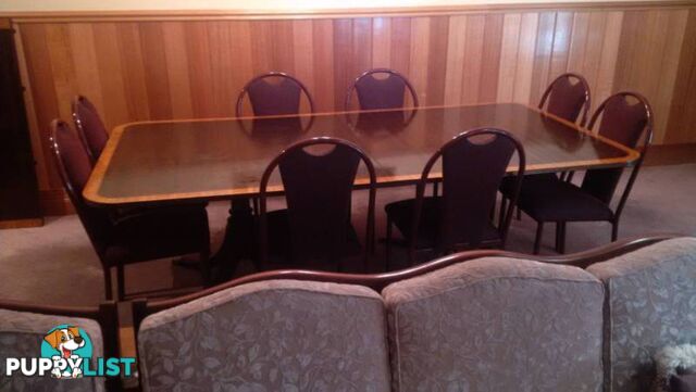 Dining Chairs $30 Each. New Chairs, Custom Built. Sideboard etc