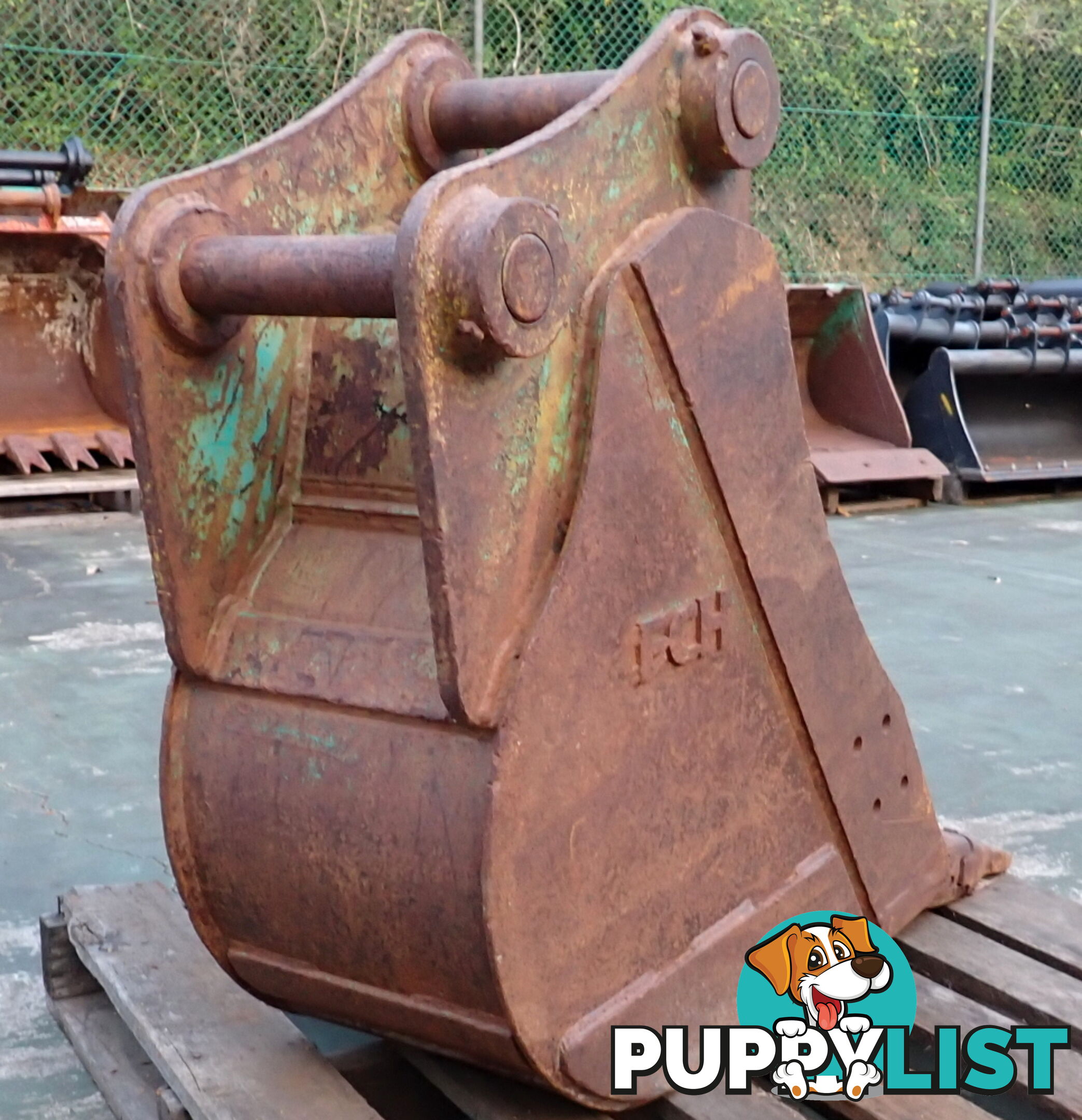 9-20 ton (65mm pin) ECH 450mm Heavy Duty Excavator Trenching Bucket