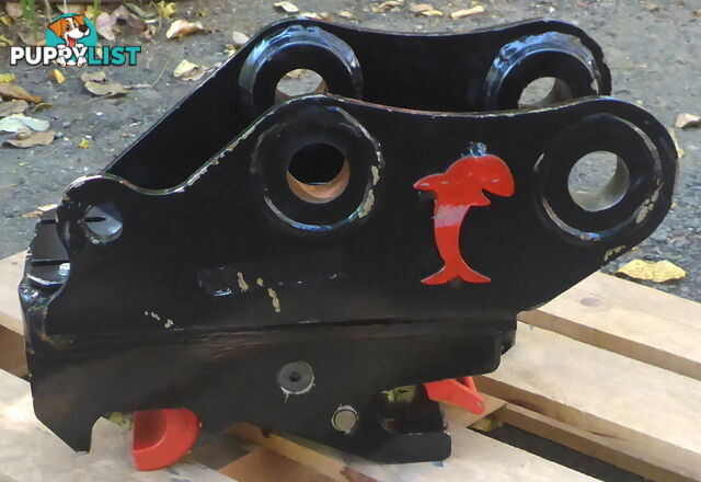 New 3-6 ton (40mm pin) Jaws Hydraulic Excavator Quick Hitch Coupling Case/Hitachi/Kobelco/Kubota etc