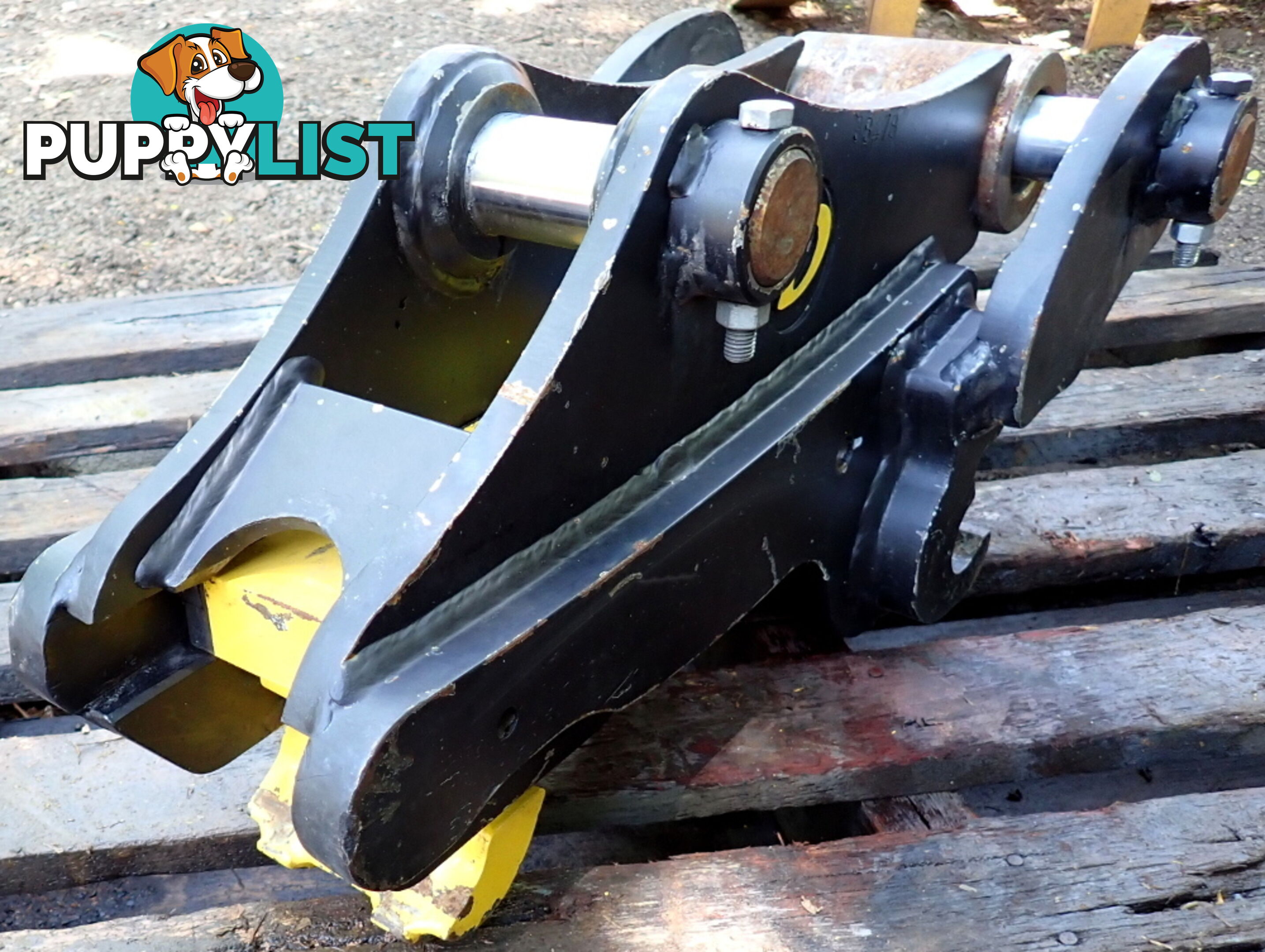 New Case 590ST Backhoe (44.45/50mm pin) Doherty Hydraulic Quick Hitch Coupling