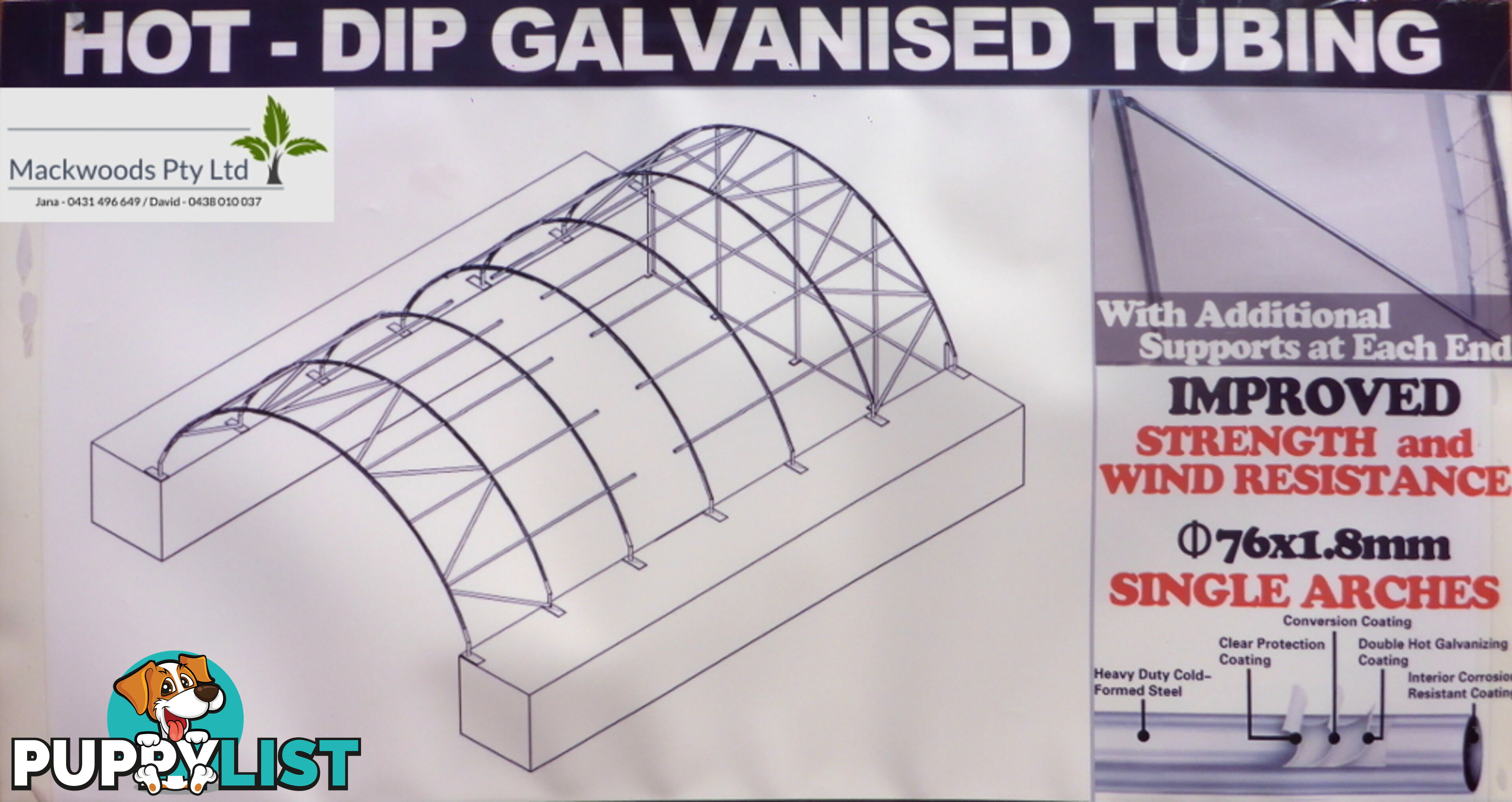 New 12m x 18m (223m2) Container Shelter Workshop Igloo Dome & Endwall