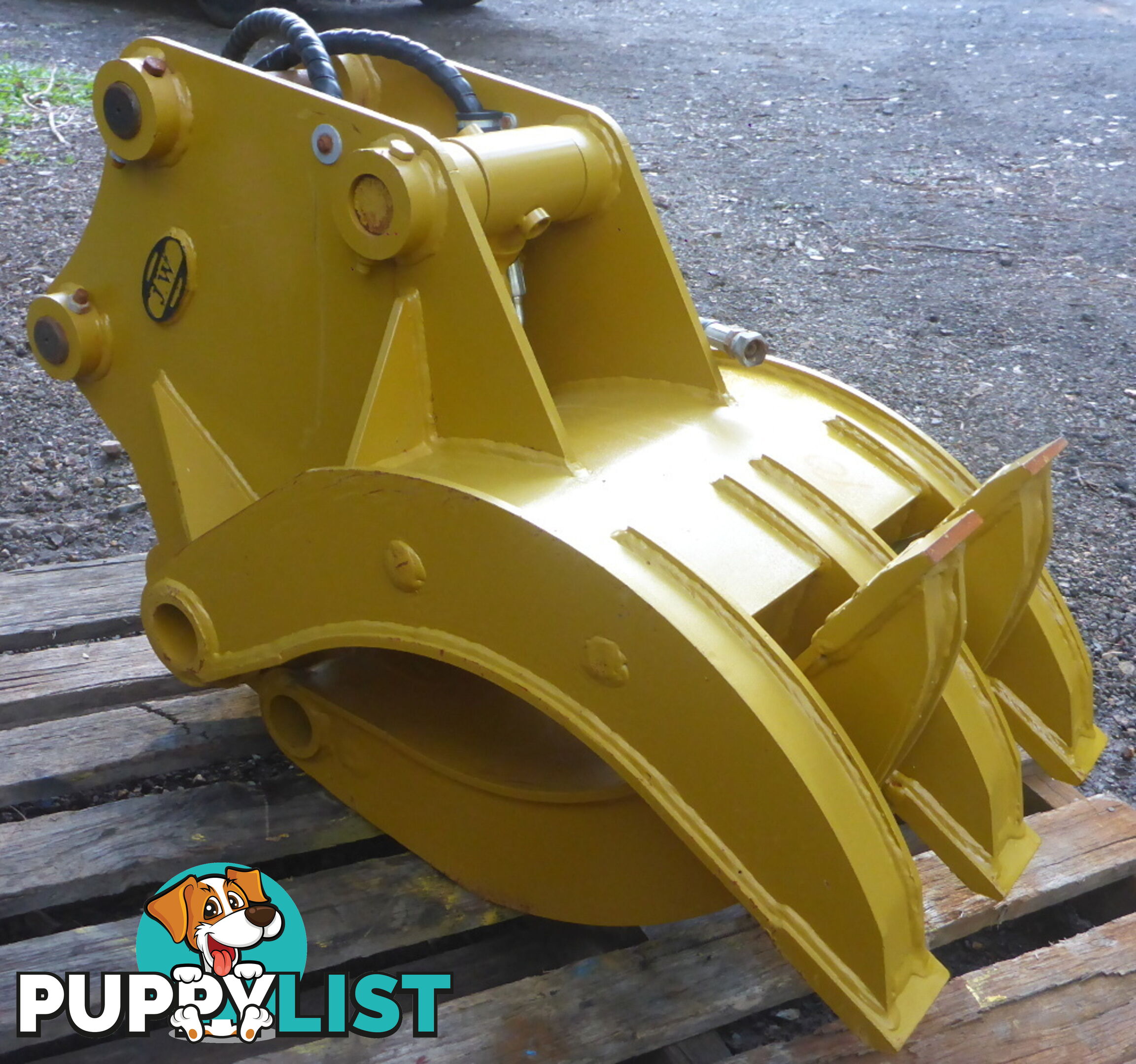 New 3-7 ton (45mm Pin) Excavator Hydraulic Grapple Grab