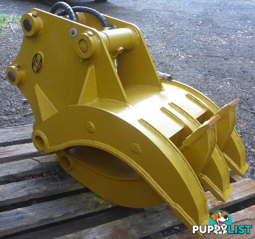 New 3-7 ton (45mm Pin) Excavator Hydraulic Grapple Grab