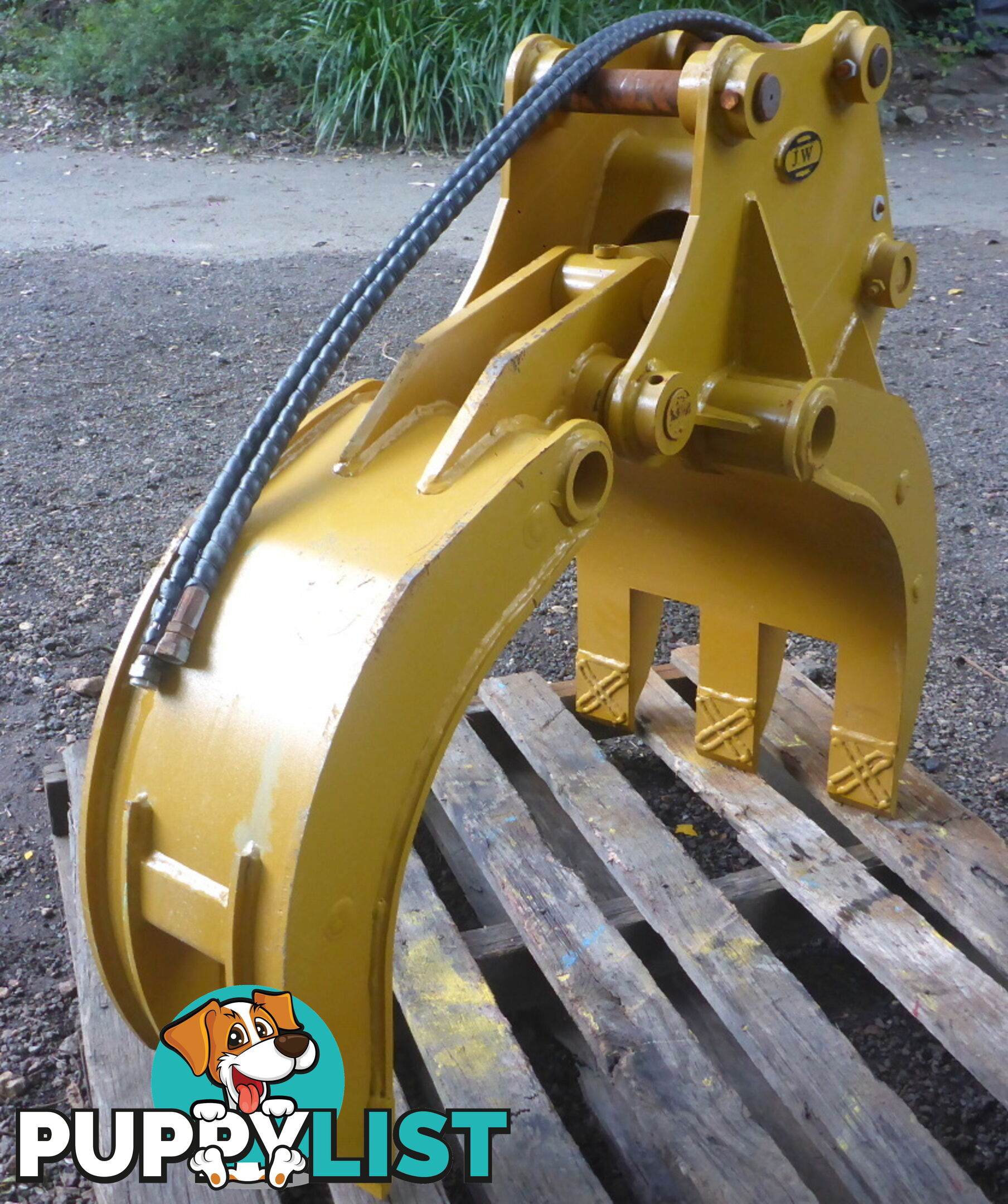 New 3-7 ton (45mm Pin) Excavator Hydraulic Grapple Grab