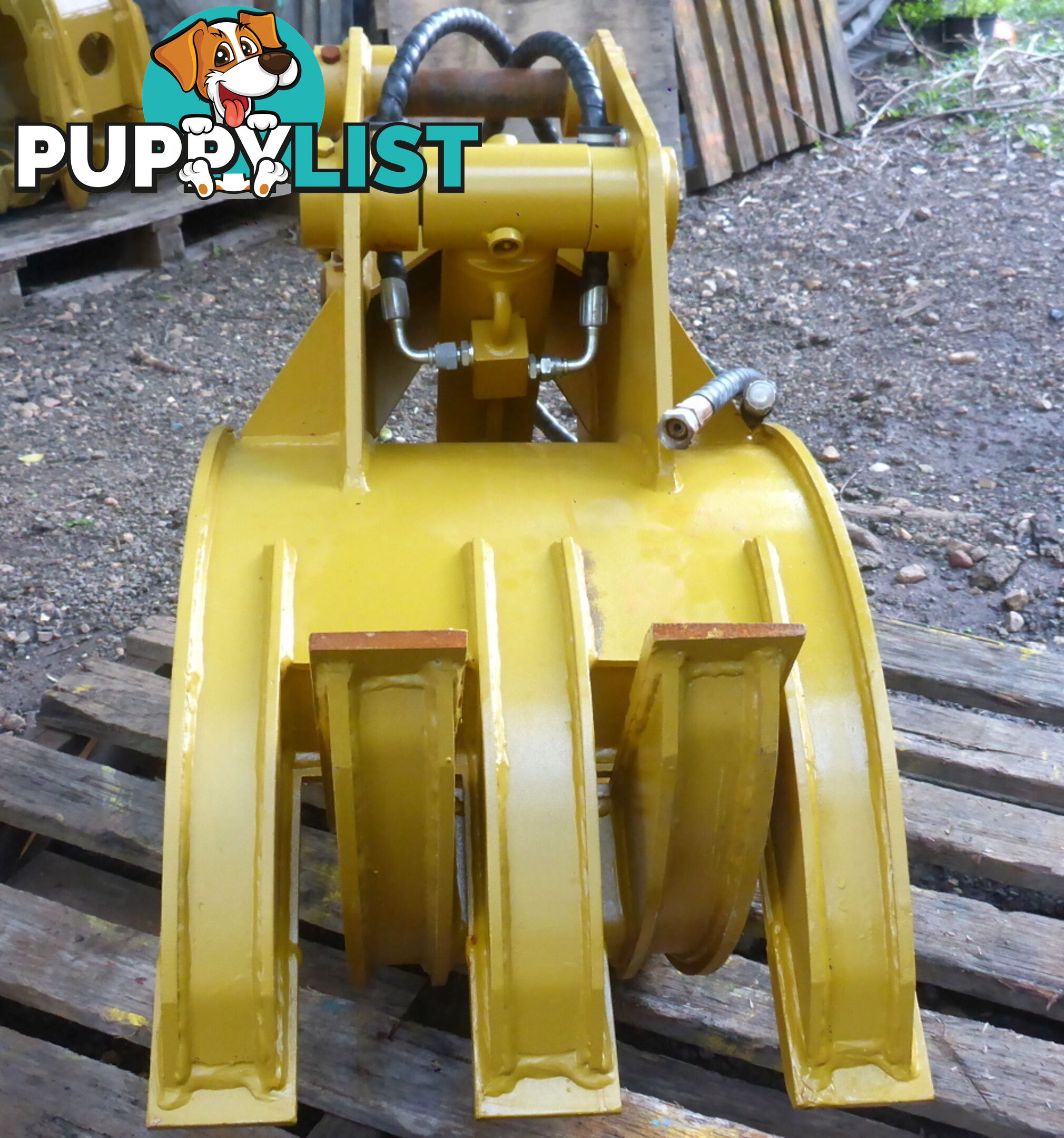 New 3-7 ton (45mm Pin) Excavator Hydraulic Grapple Grab