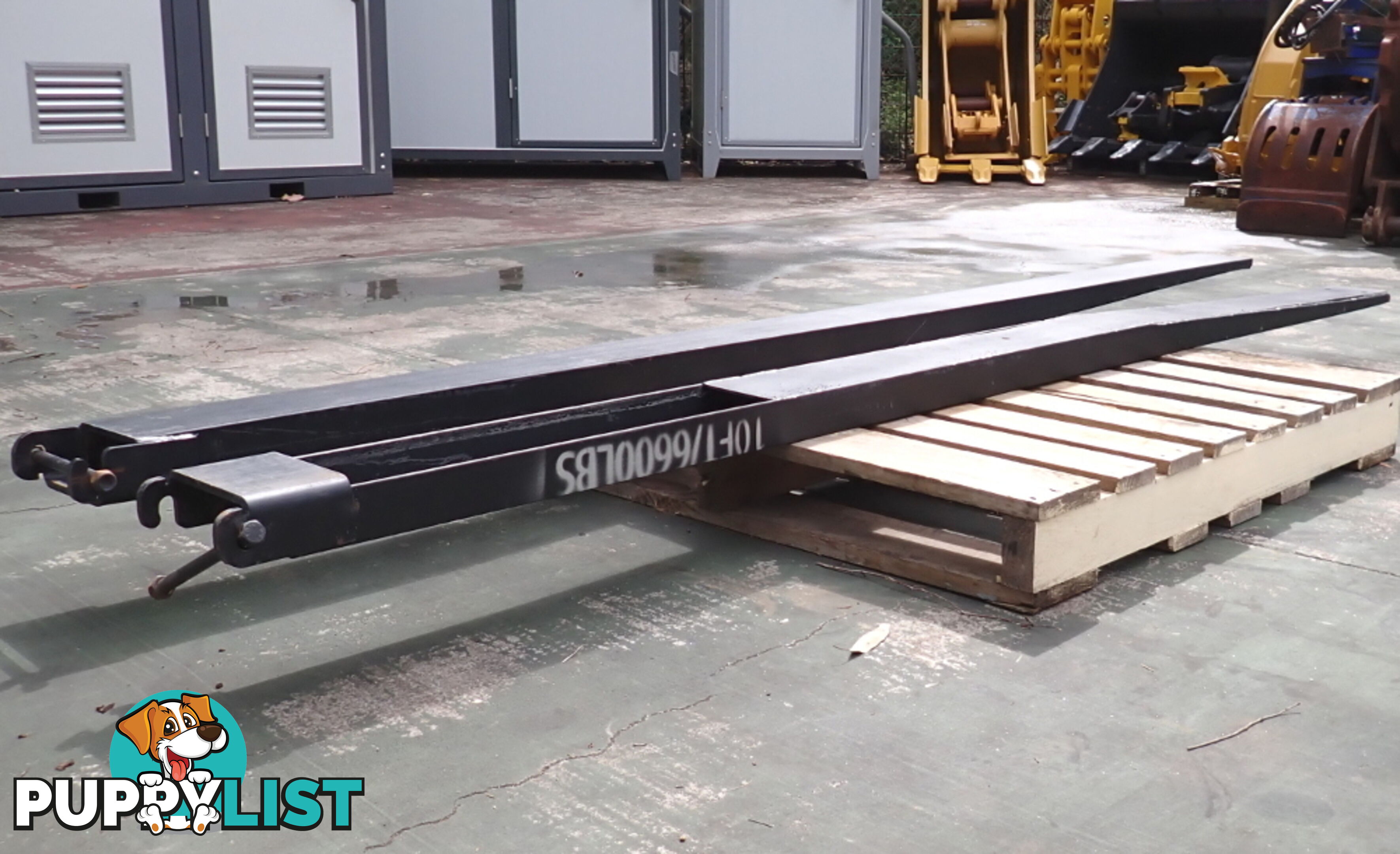 New 2.9m Forklift Extension Slippers