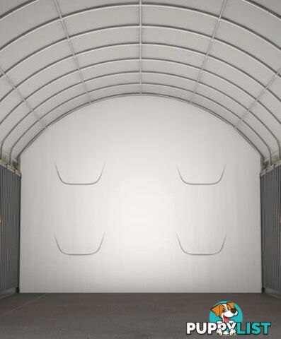 New Rear End Wall for 6m wide Container Shelter Dome