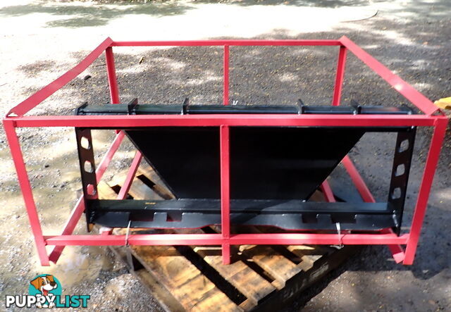 New Landy Skid Steer & Track Loader Tree Stump Removal Scoop Bucket