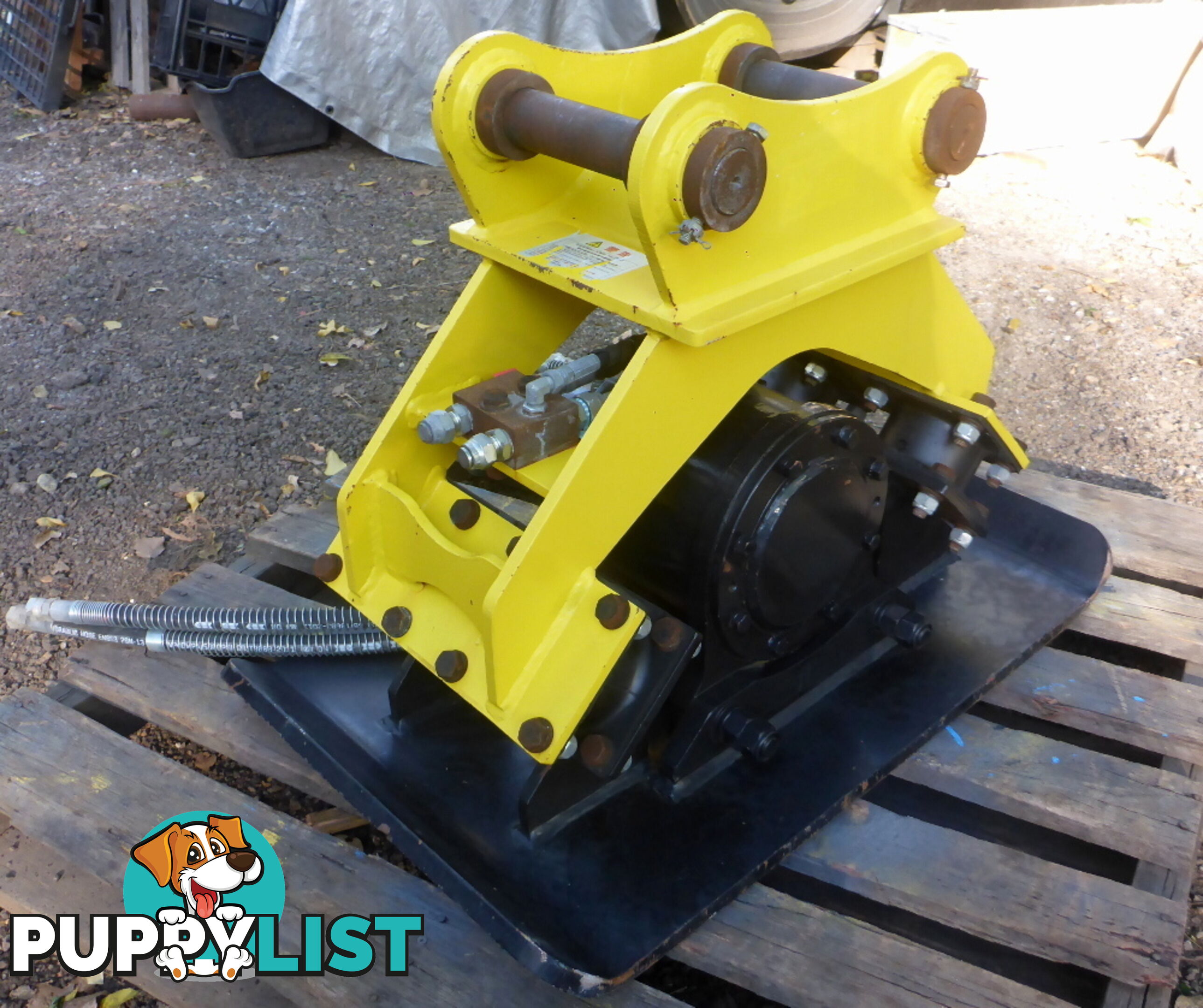 New 5-10 ton (50-65mm Pin) Excavator Hydraulic Vibratory Plate Compactor
