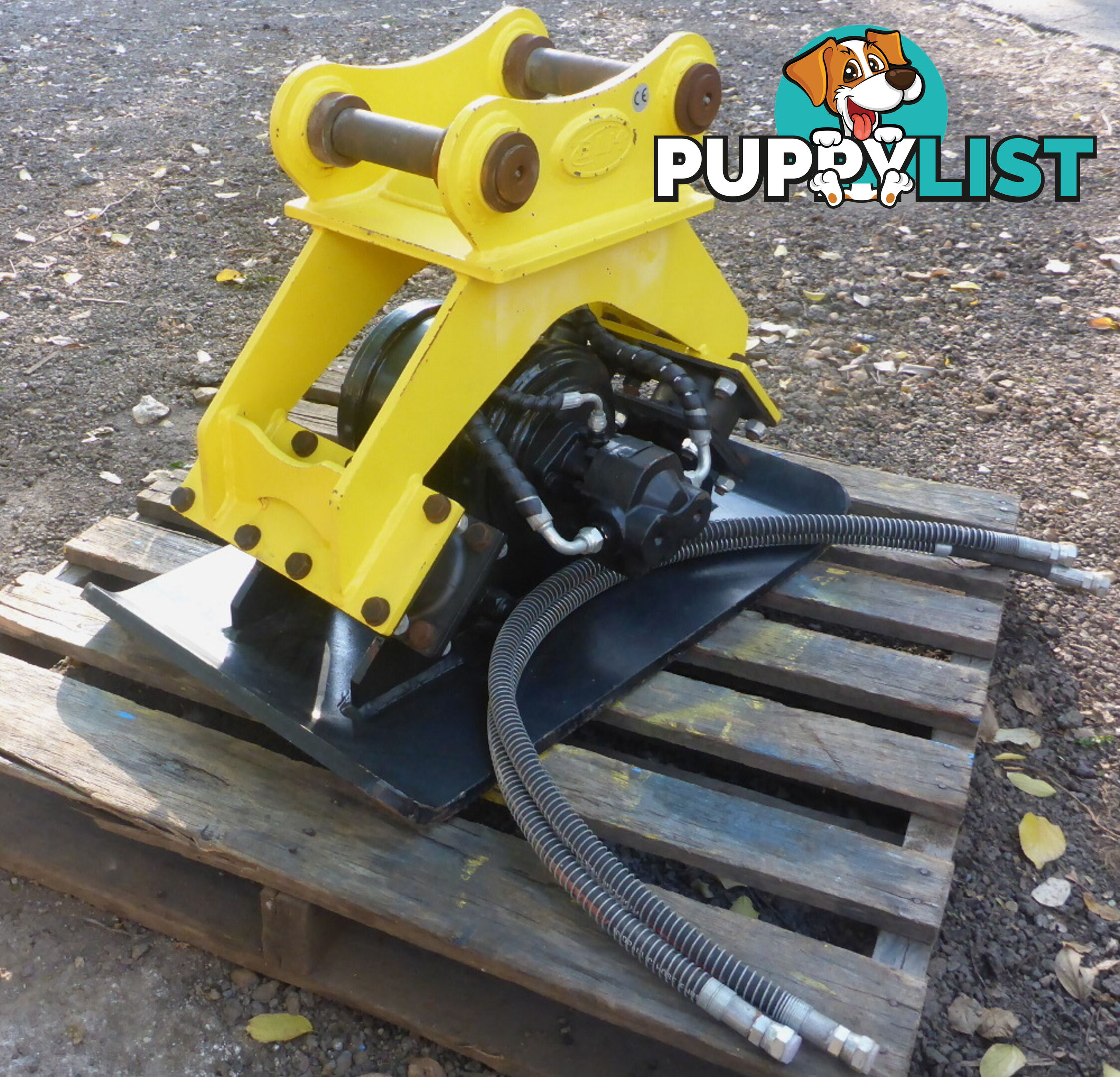 New 5-10 ton (50-65mm Pin) Excavator Hydraulic Vibratory Plate Compactor