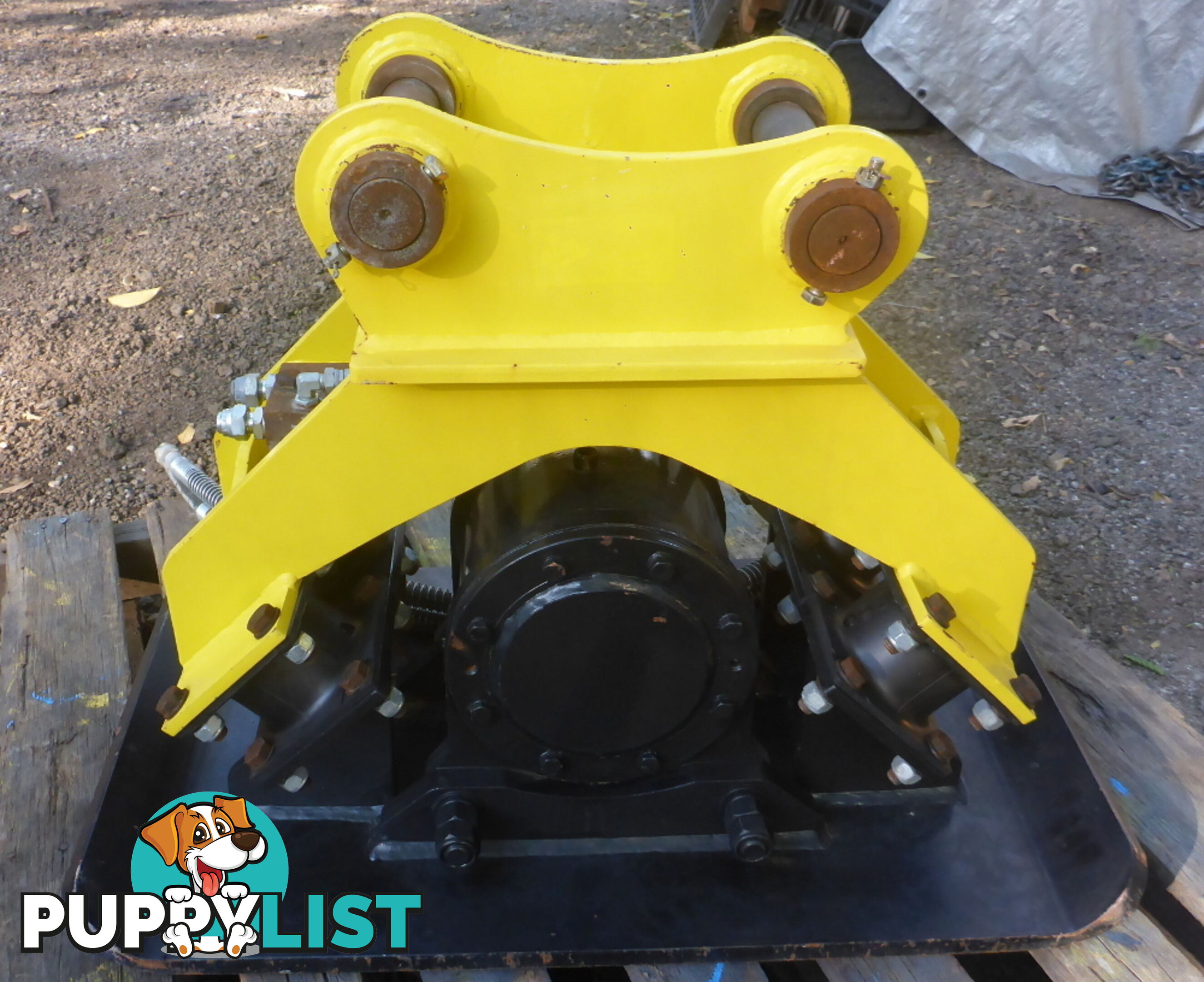 New 5-10 ton (50-65mm Pin) Excavator Hydraulic Vibratory Plate Compactor
