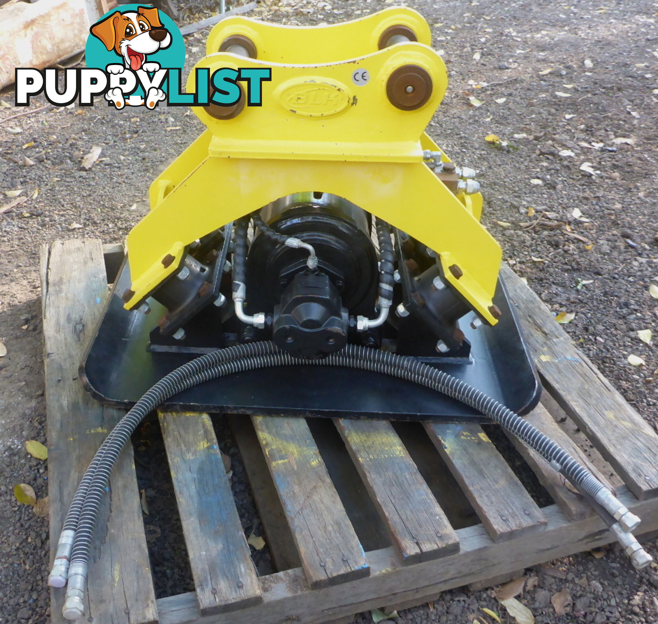 New 5-10 ton (50-65mm Pin) Excavator Hydraulic Vibratory Plate Compactor