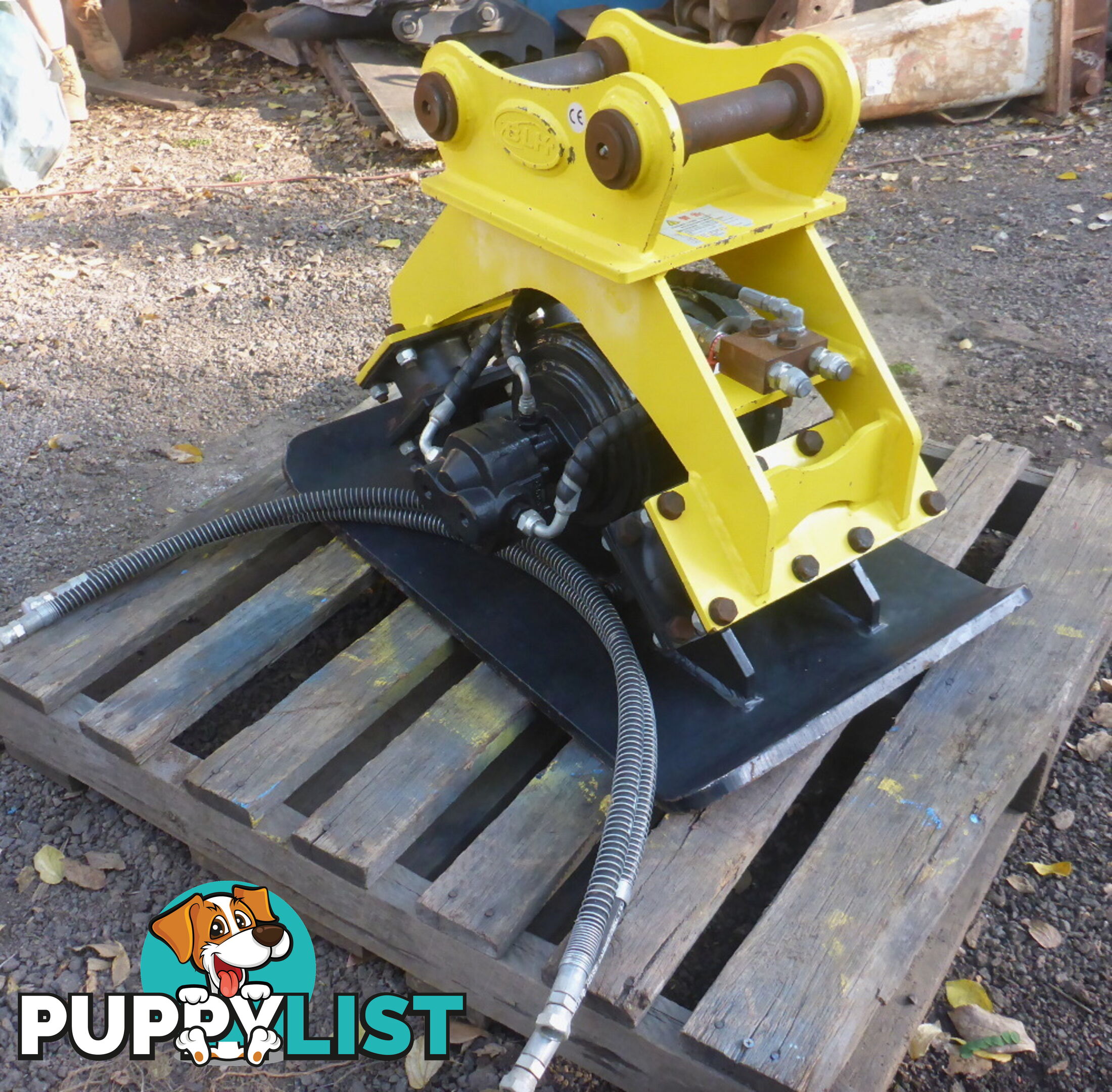 New 5-10 ton (50-65mm Pin) Excavator Hydraulic Vibratory Plate Compactor