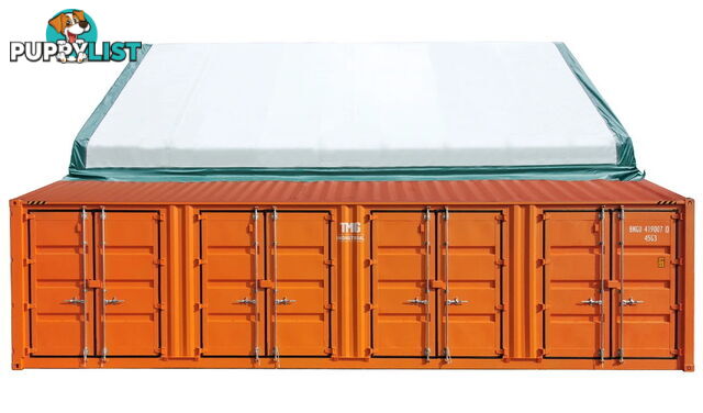 New 9m x 12m Container Shelter Workshop Igloo Dome with EndWall