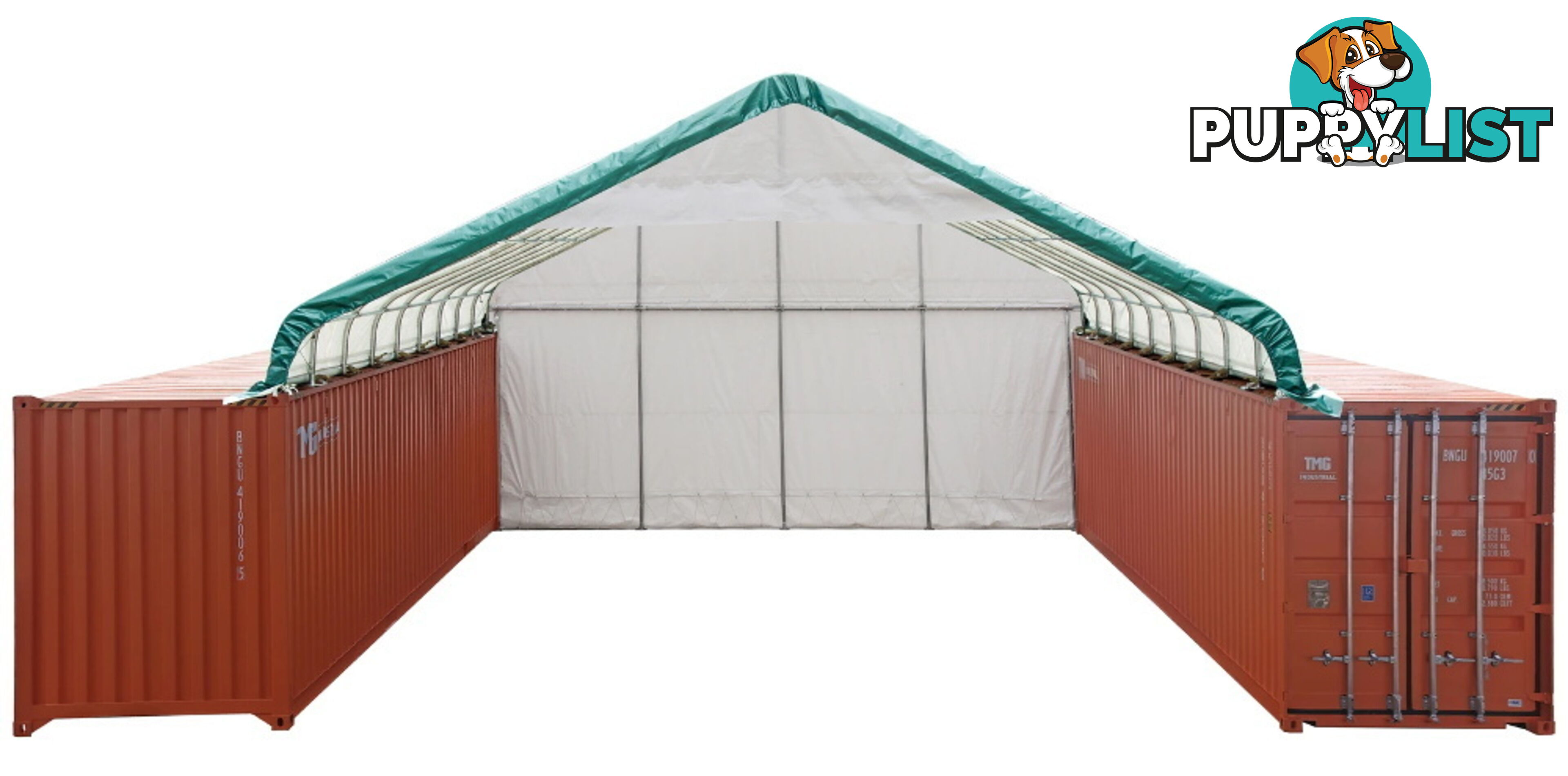 New 9m x 12m Container Shelter Workshop Igloo Dome with EndWall