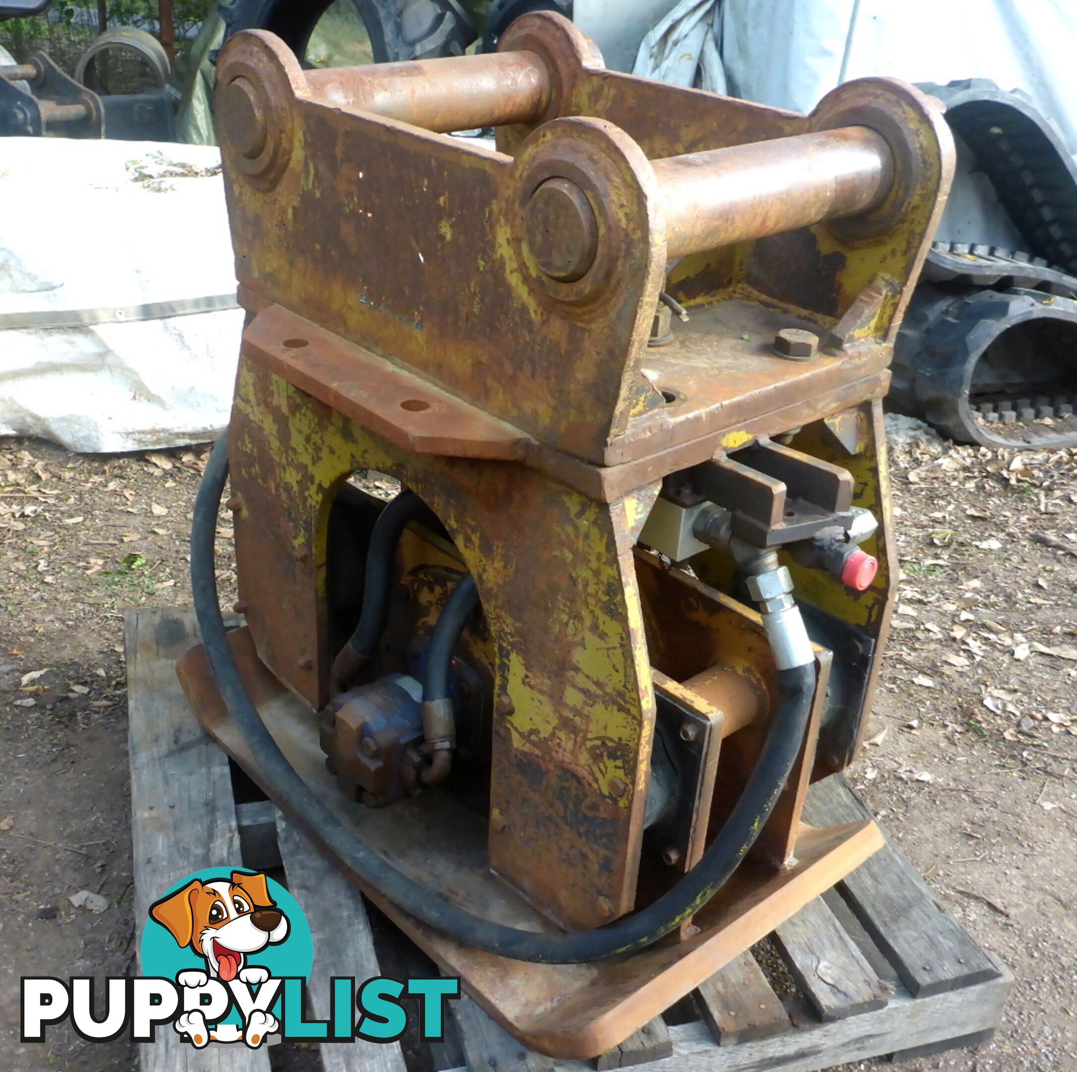 30-46 ton (100mm Pin) Excavator Hydraulic Vibratory Plate Compactor