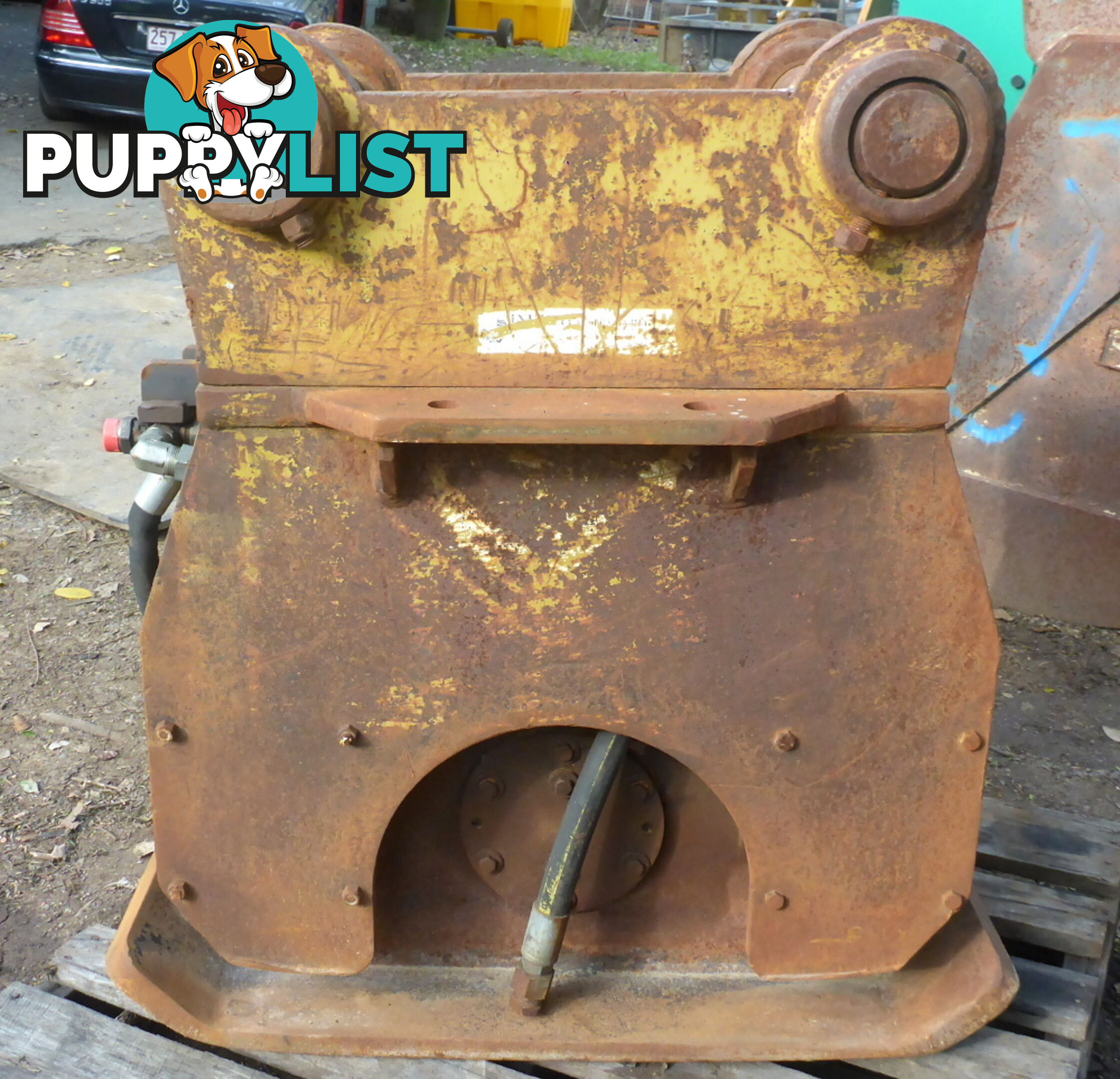 30-46 ton (100mm Pin) Excavator Hydraulic Vibratory Plate Compactor