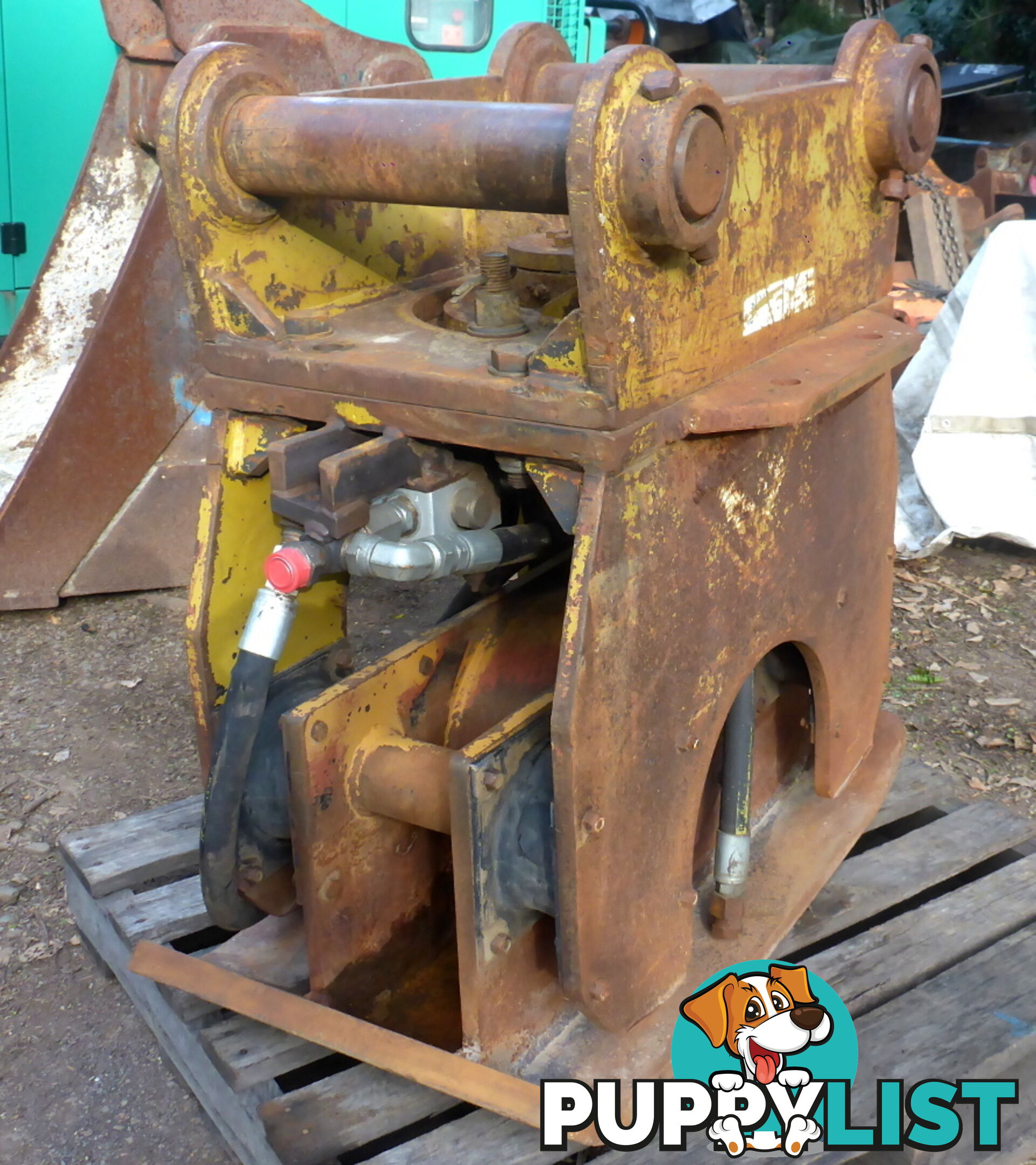 30-46 ton (100mm Pin) Excavator Hydraulic Vibratory Plate Compactor