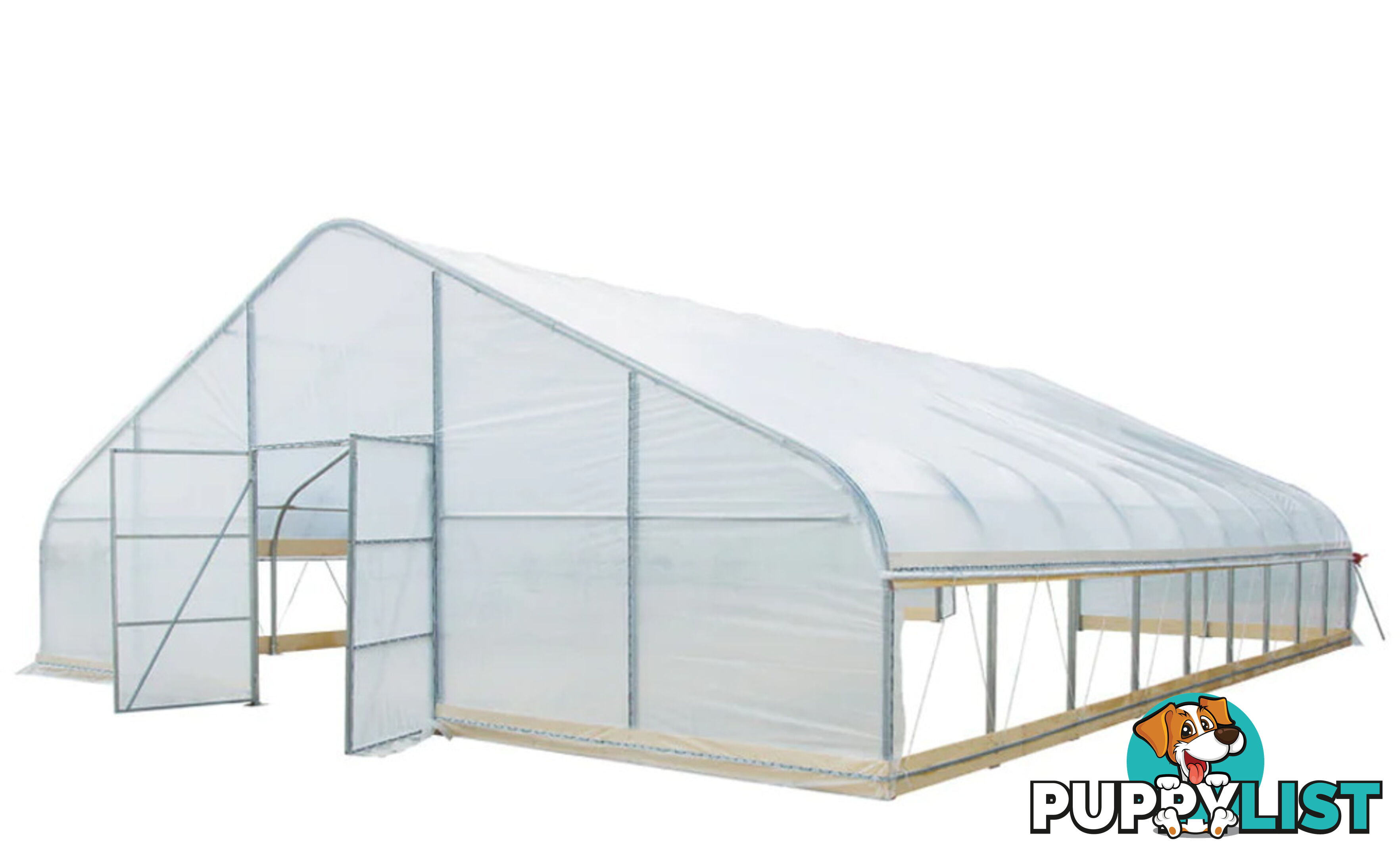 Huge 9.15m x 11.7m (107m2) Greenhouse Tunnel Building Grow Tent
