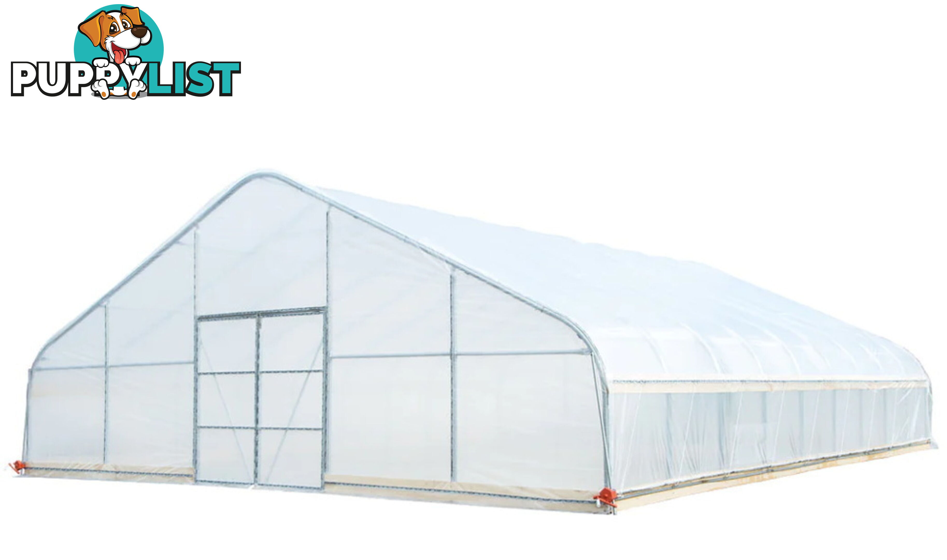 Huge 9.15m x 11.7m (107m2) Greenhouse Tunnel Building Grow Tent