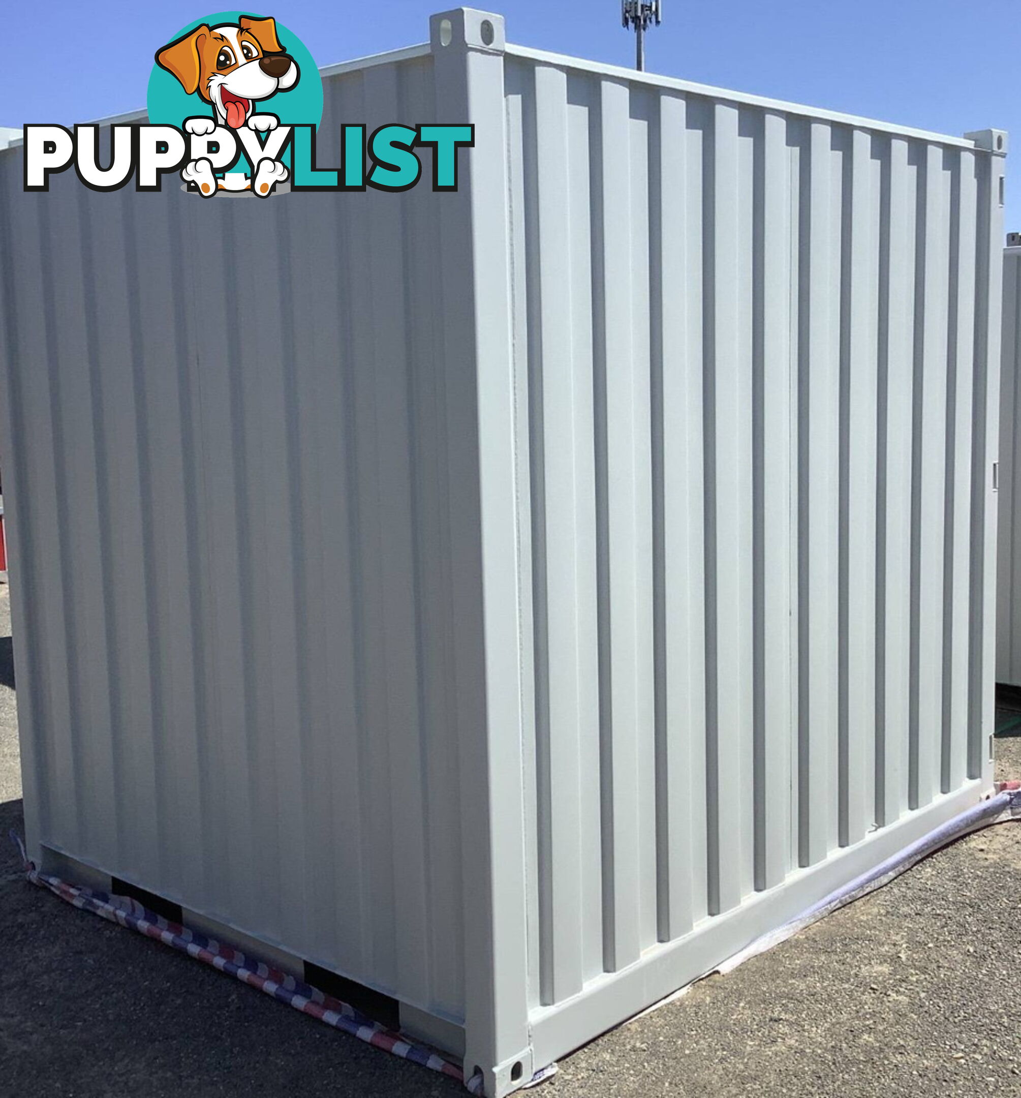 New 8ft Shipping Container with side Door & Window