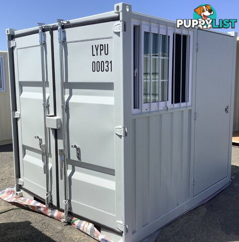 New 8ft Shipping Container with side Door & Window