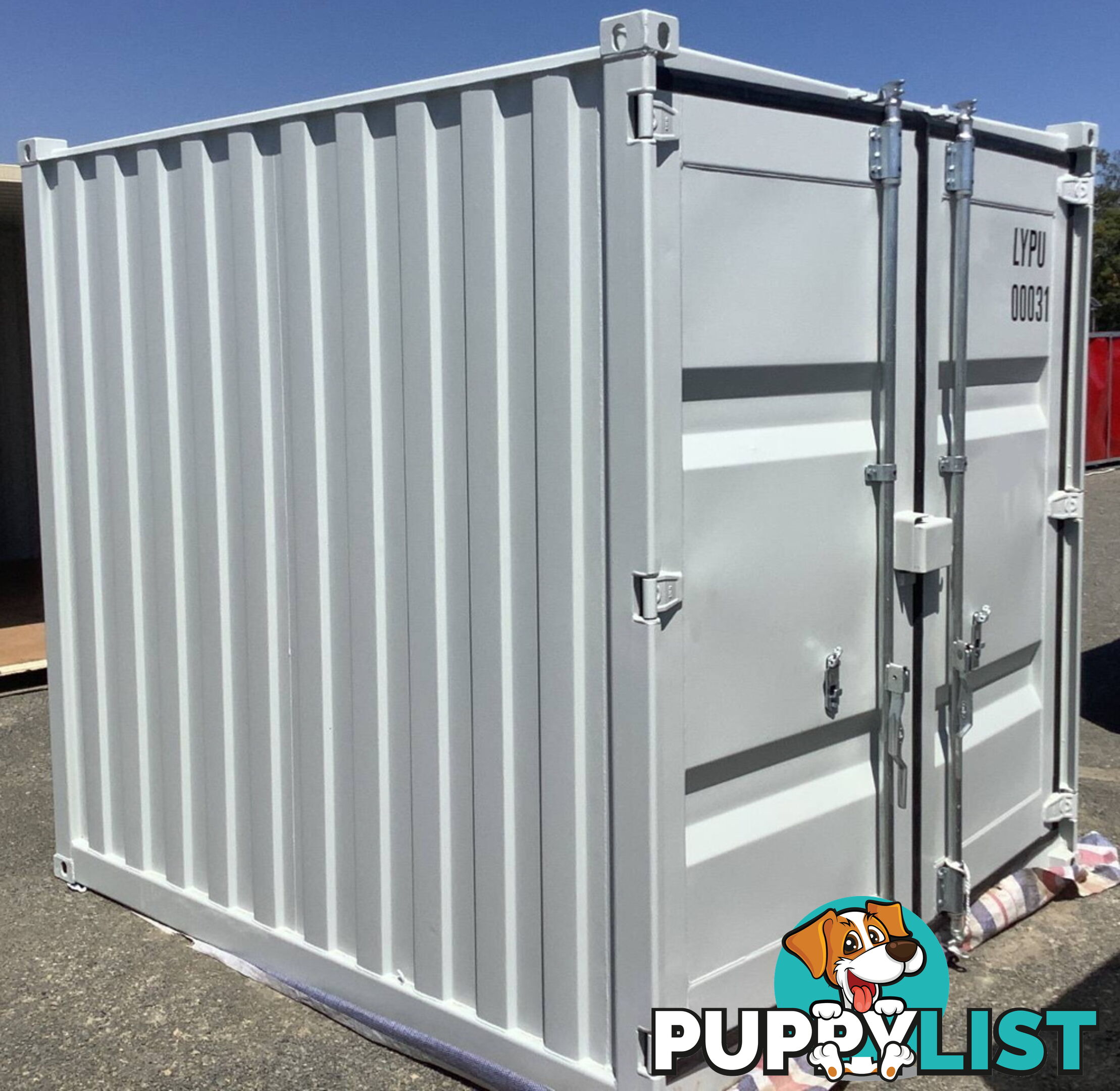 New 8ft Shipping Container with side Door & Window