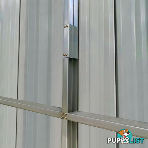 New 7.6m x 10.1m (77m²) All Steel Double Garage Carport Shed Mancave