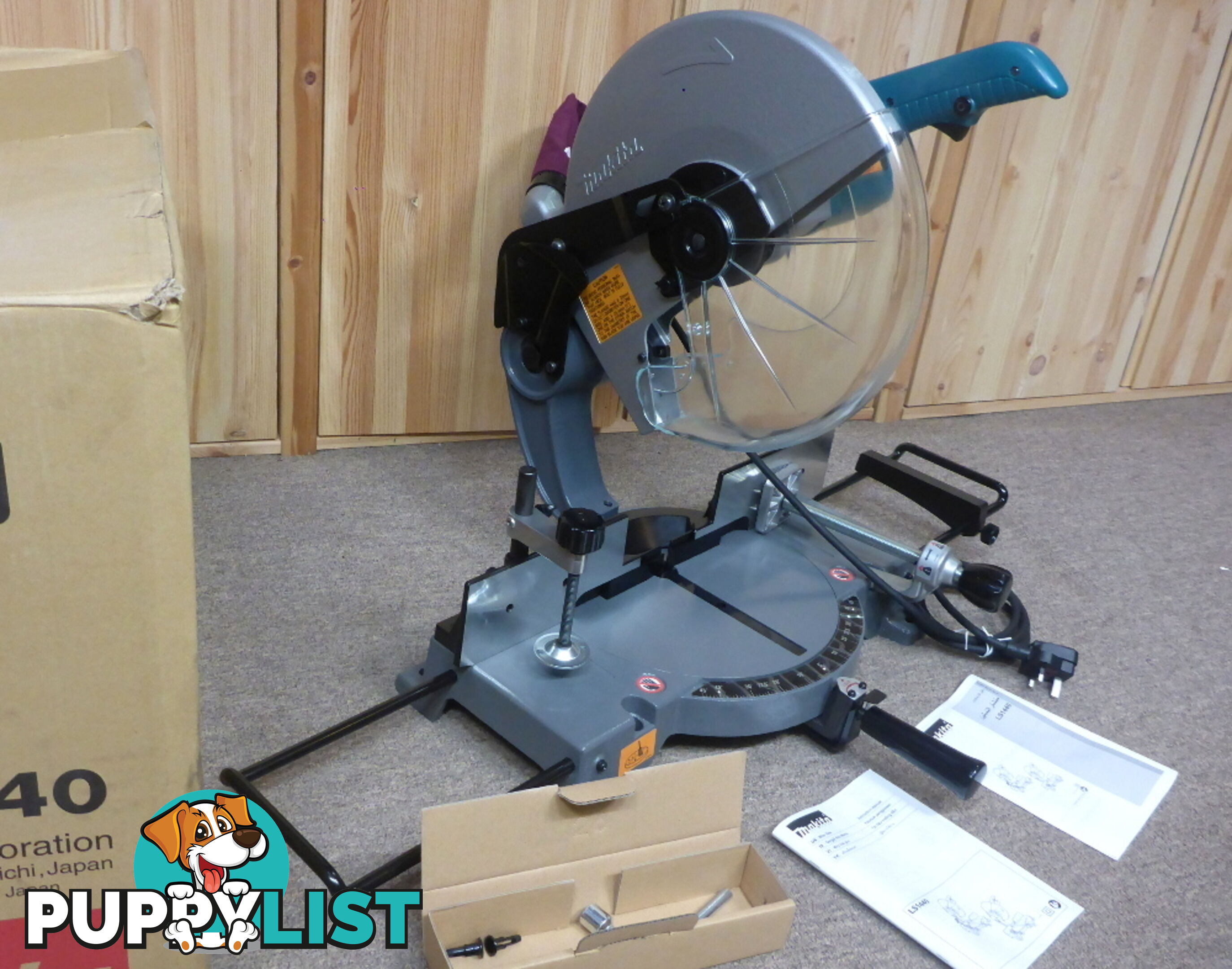 New Makita LS1440 355mm (14") Mitre / Drop Saw $760 off RRP