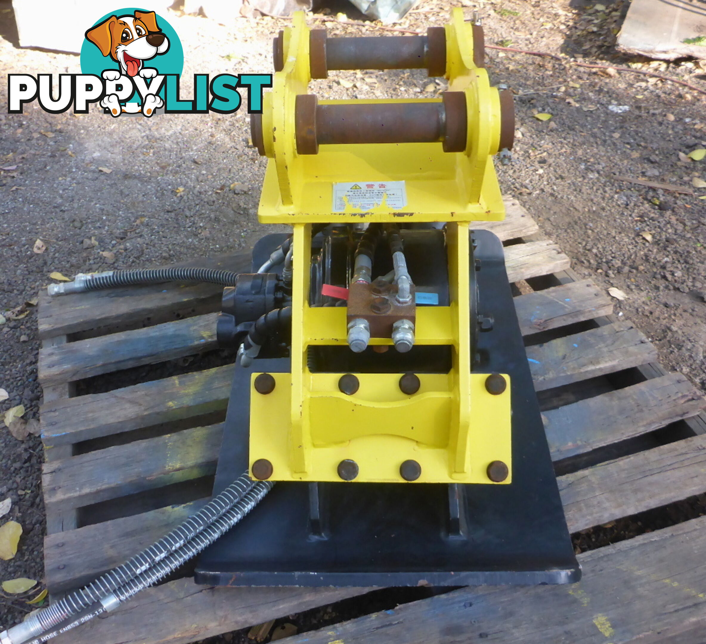 New 5-10 ton (50-65mm Pin) Excavator Hydraulic Vibratory Plate Compactor