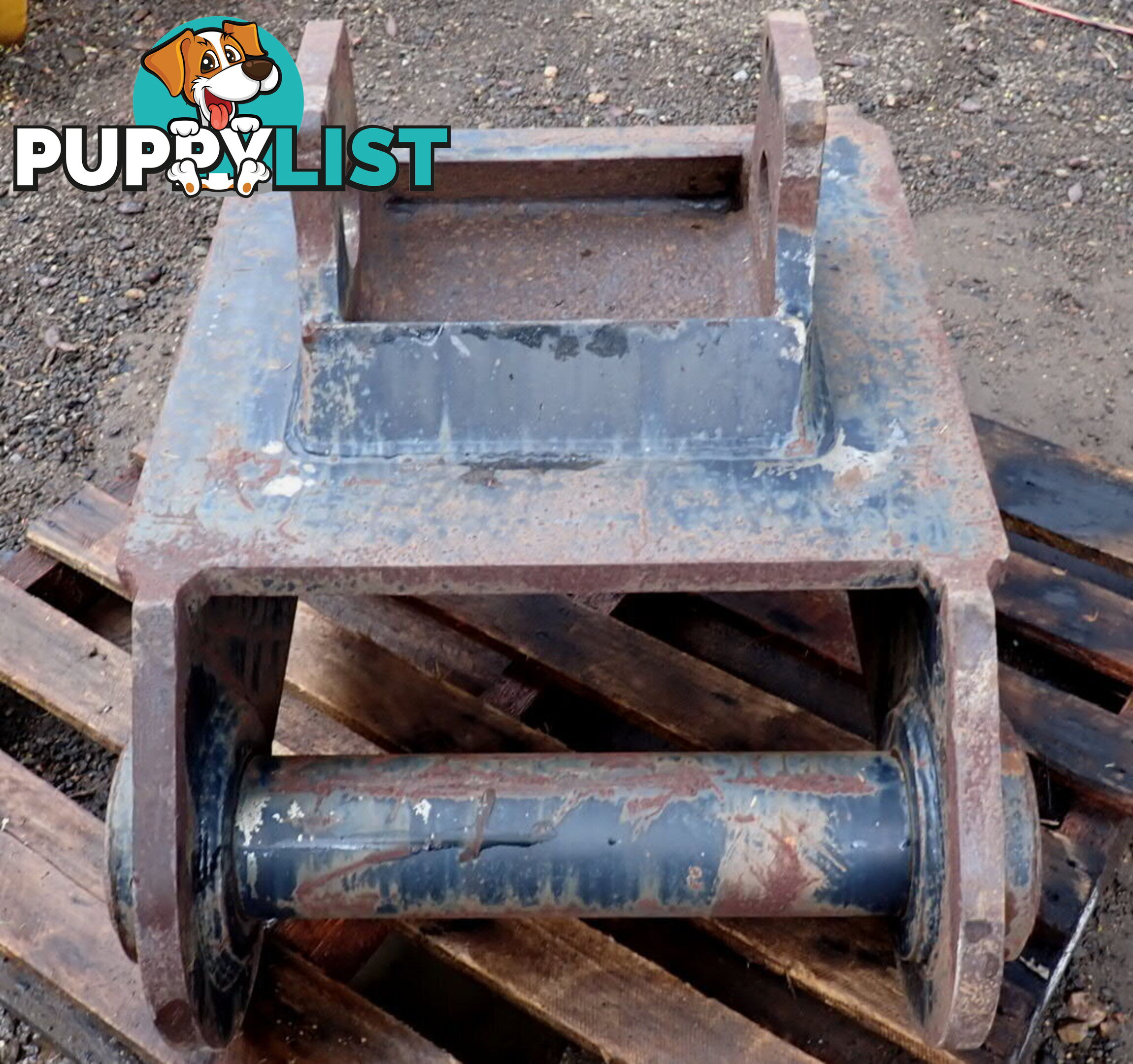 35-80 ton (130/115mm pin) Excavator Headstock Hitch Mounting Plate