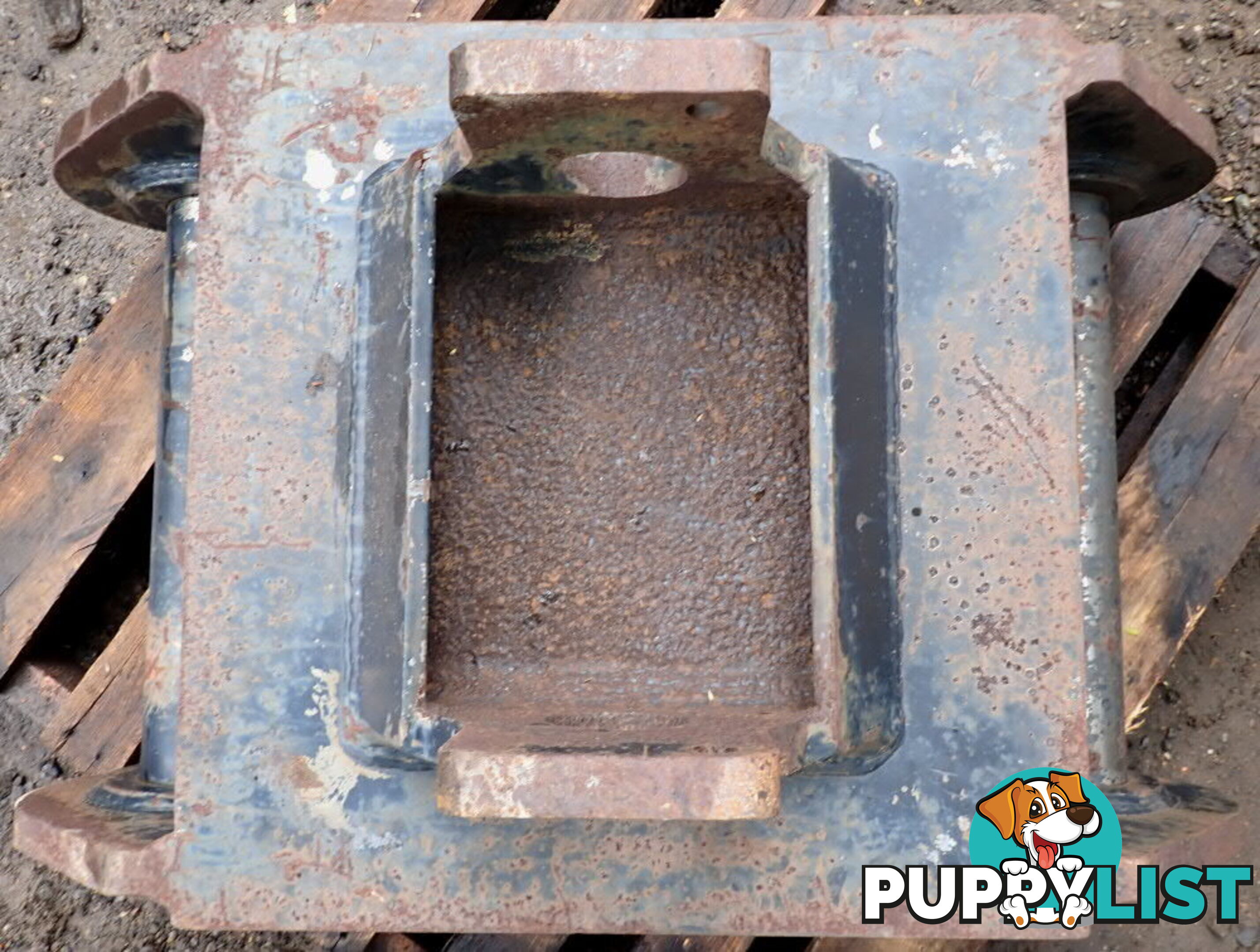 35-80 ton (130/115mm pin) Excavator Headstock Hitch Mounting Plate