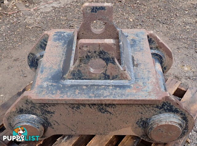 35-80 ton (130/115mm pin) Excavator Headstock Hitch Mounting Plate