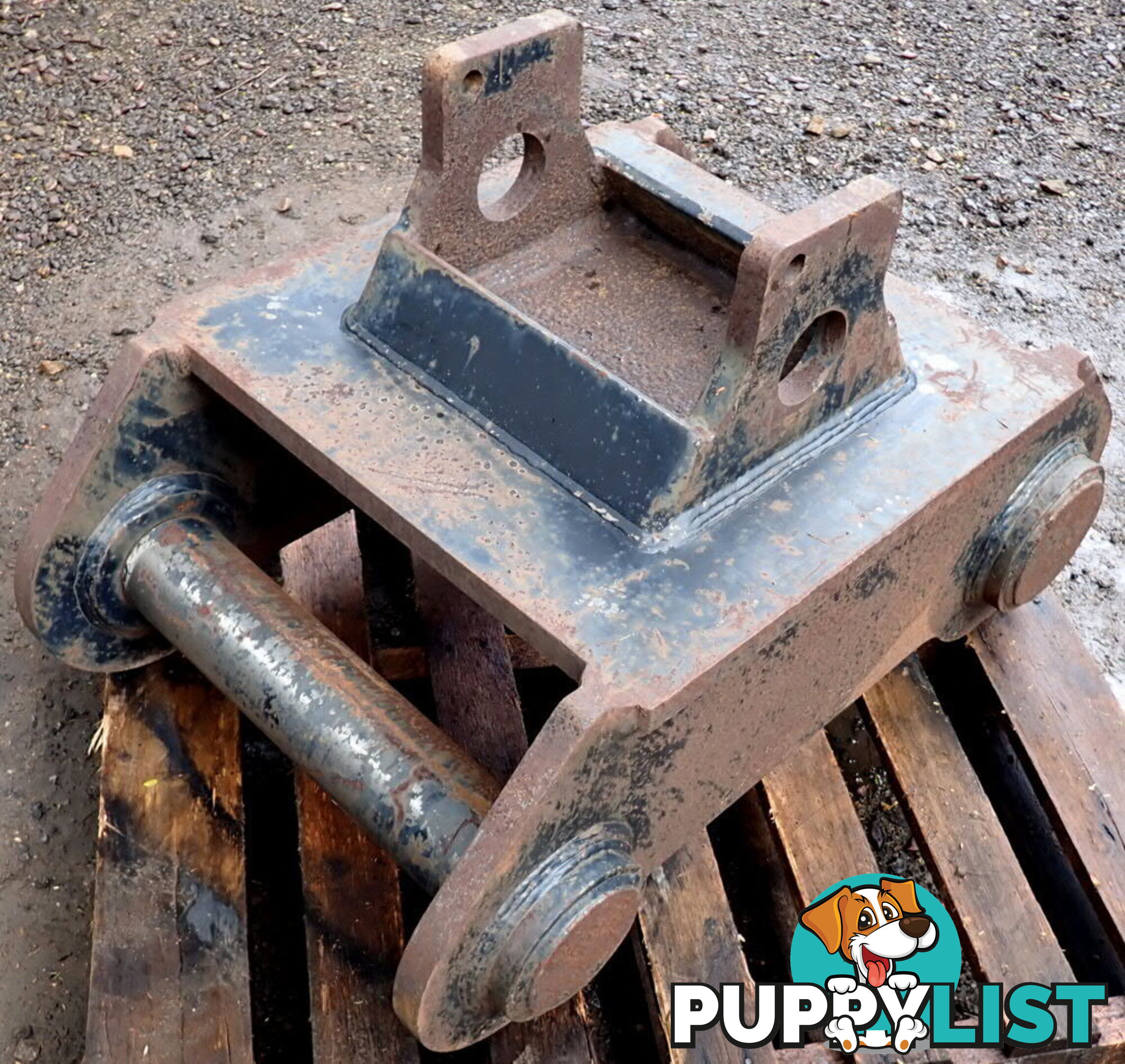 35-80 ton (130/115mm pin) Excavator Headstock Hitch Mounting Plate