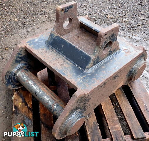 35-80 ton (130/115mm pin) Excavator Headstock Hitch Mounting Plate